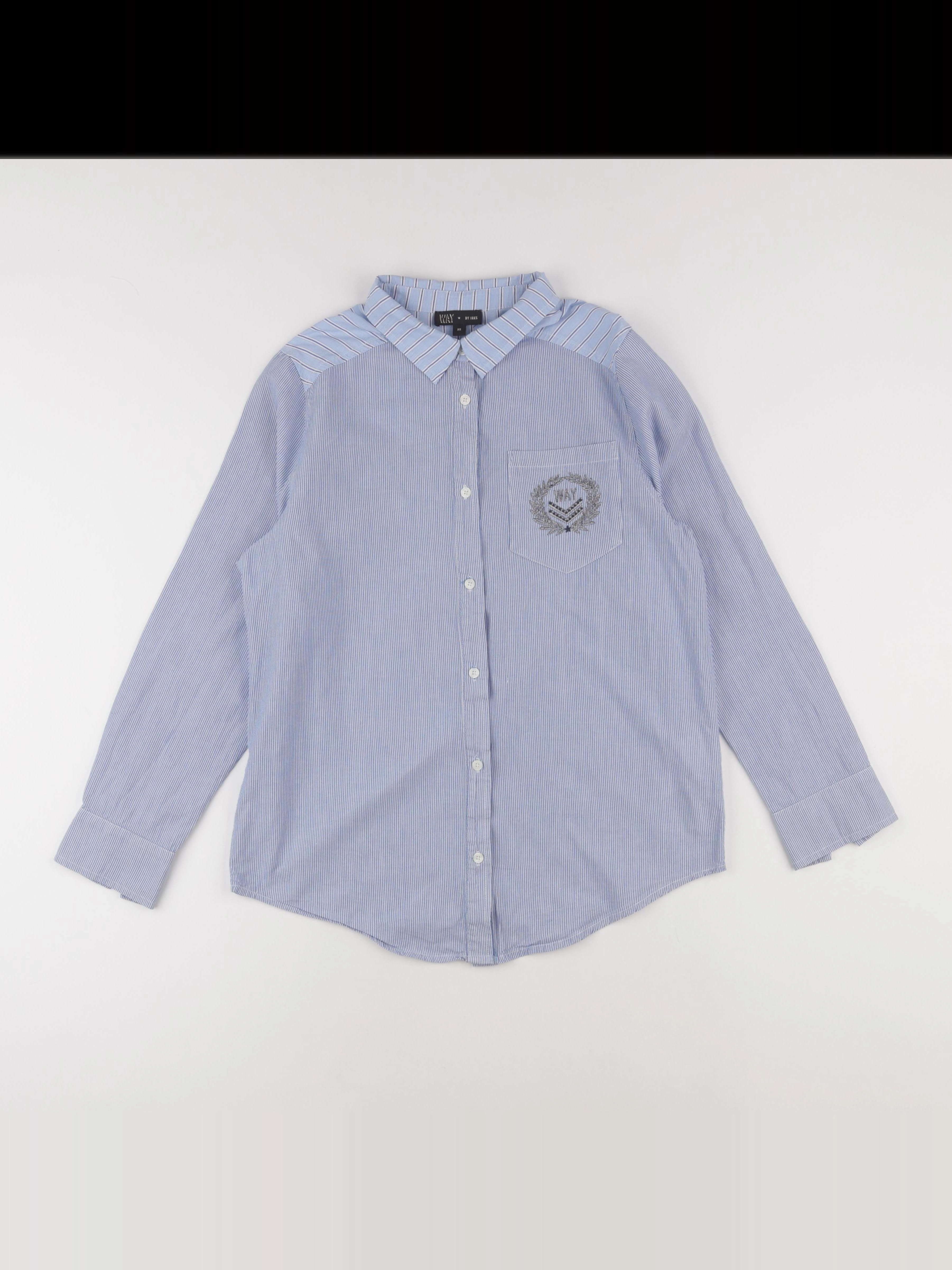 IKKS - chemise bleu - 12 ans