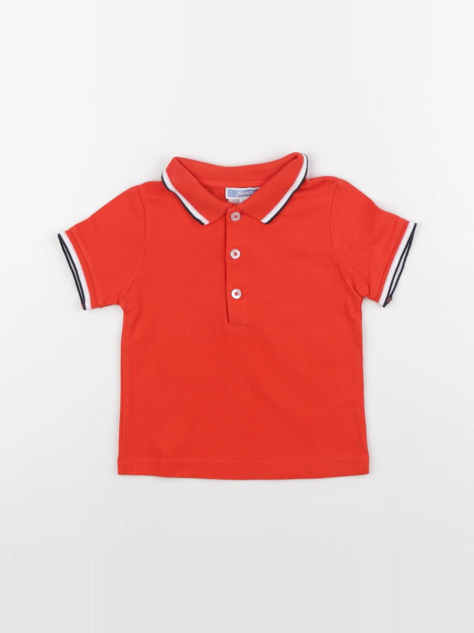 Jacadi - polo rouge - 18 mois