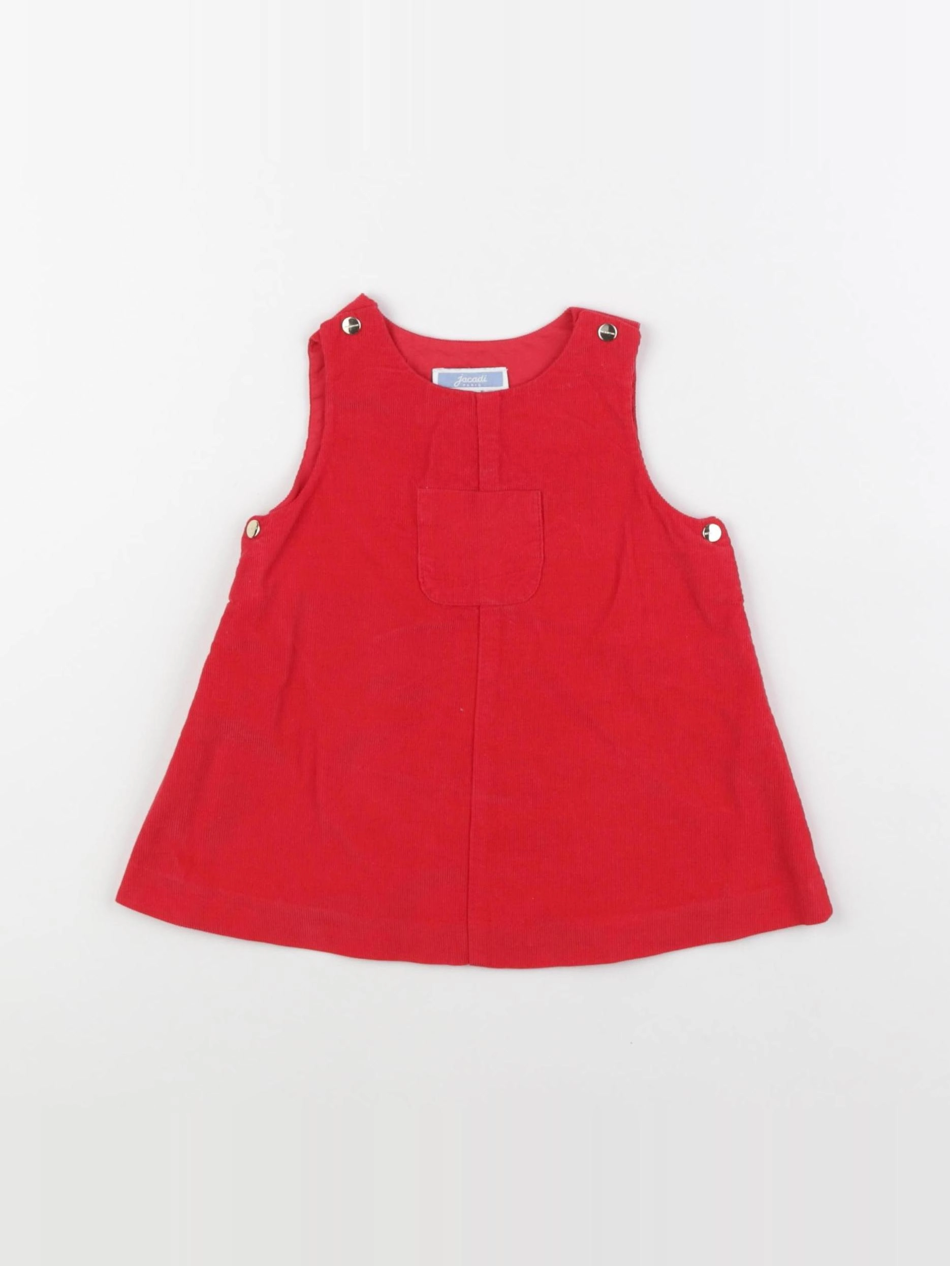 Jacadi - robe rouge - 6 mois