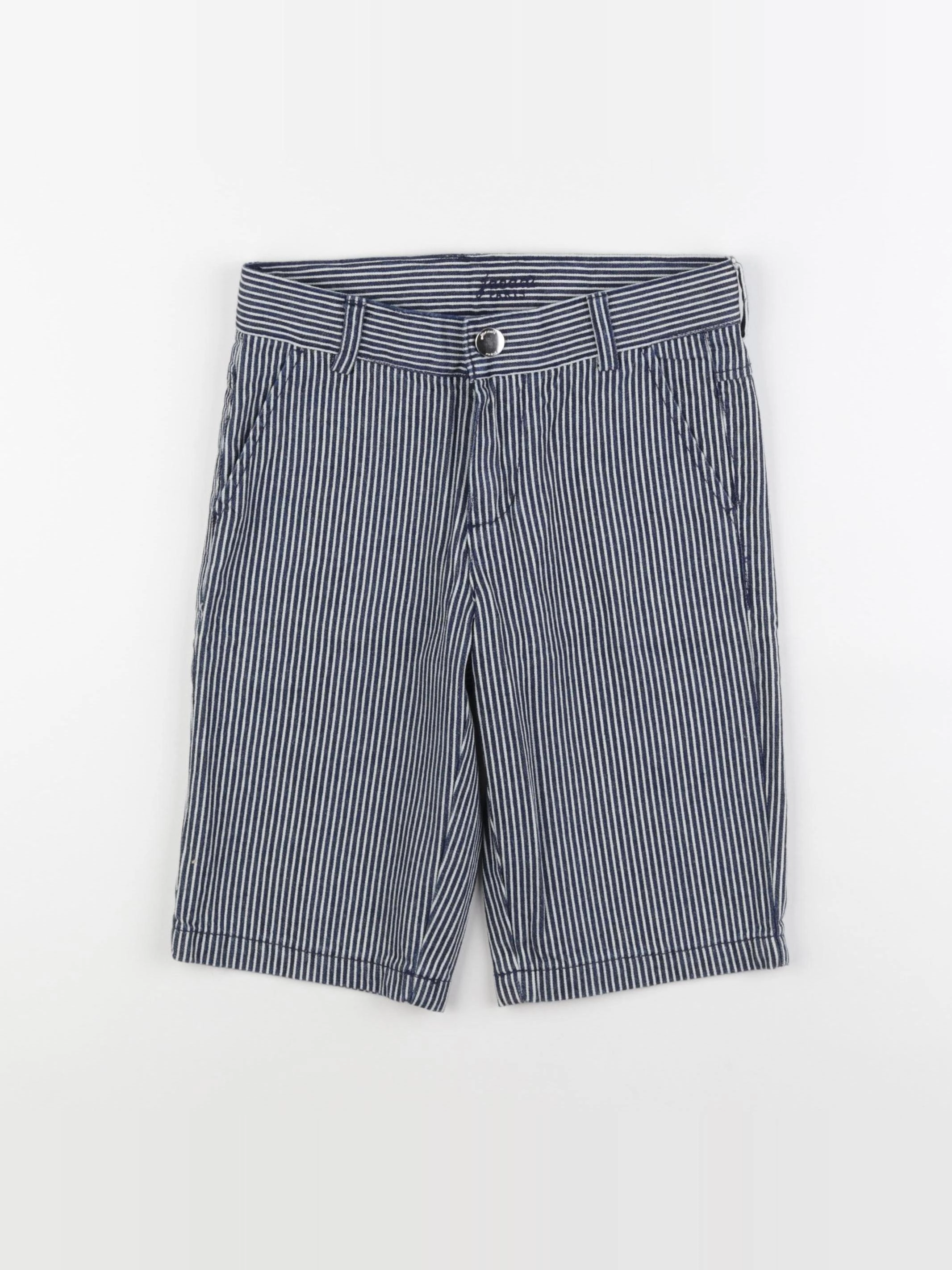 Jacadi - short bleu, blanc - 8 ans