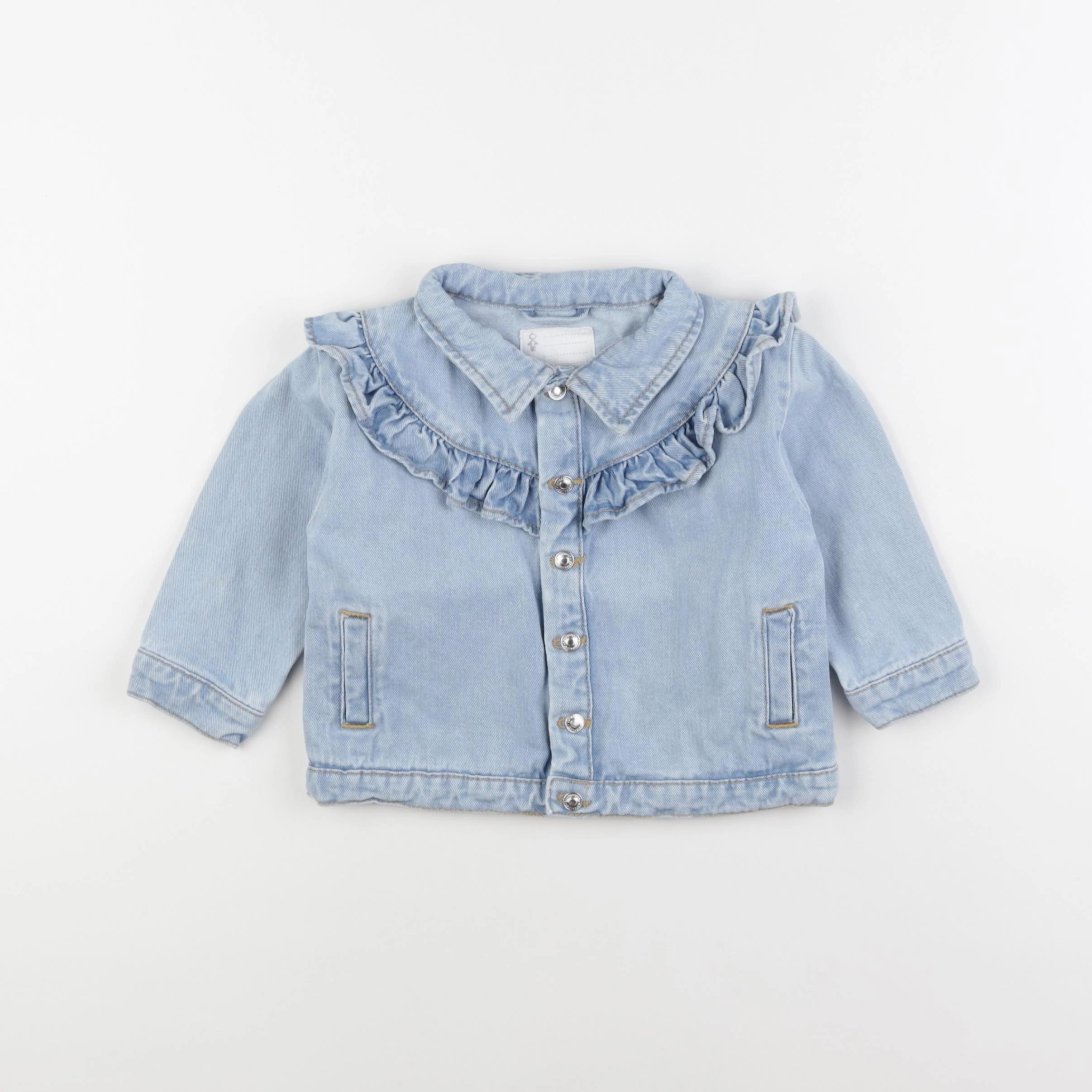Vertbaudet - veste bleu - 18 mois