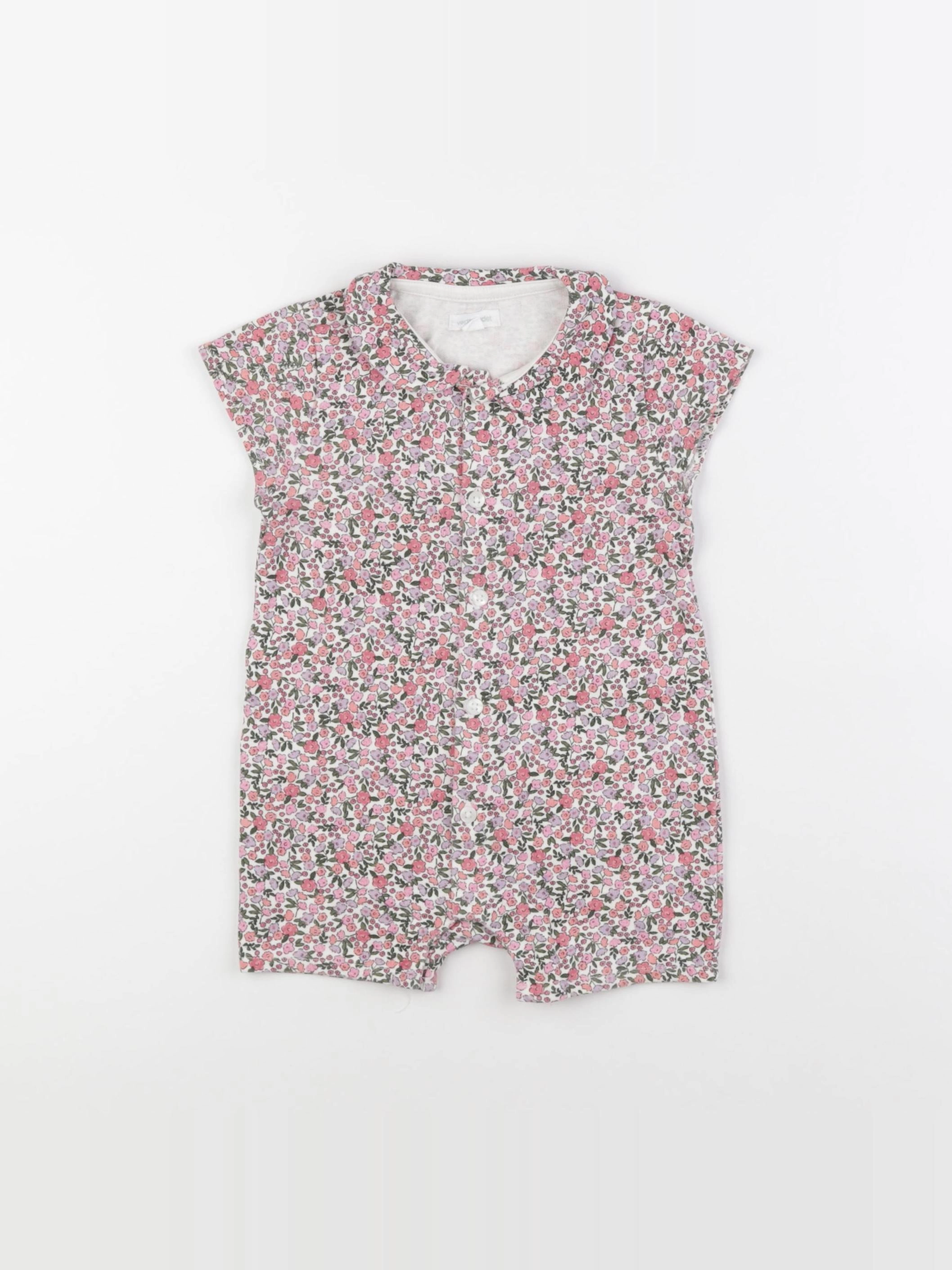 Vertbaudet - combinaison multicolore - 18 mois