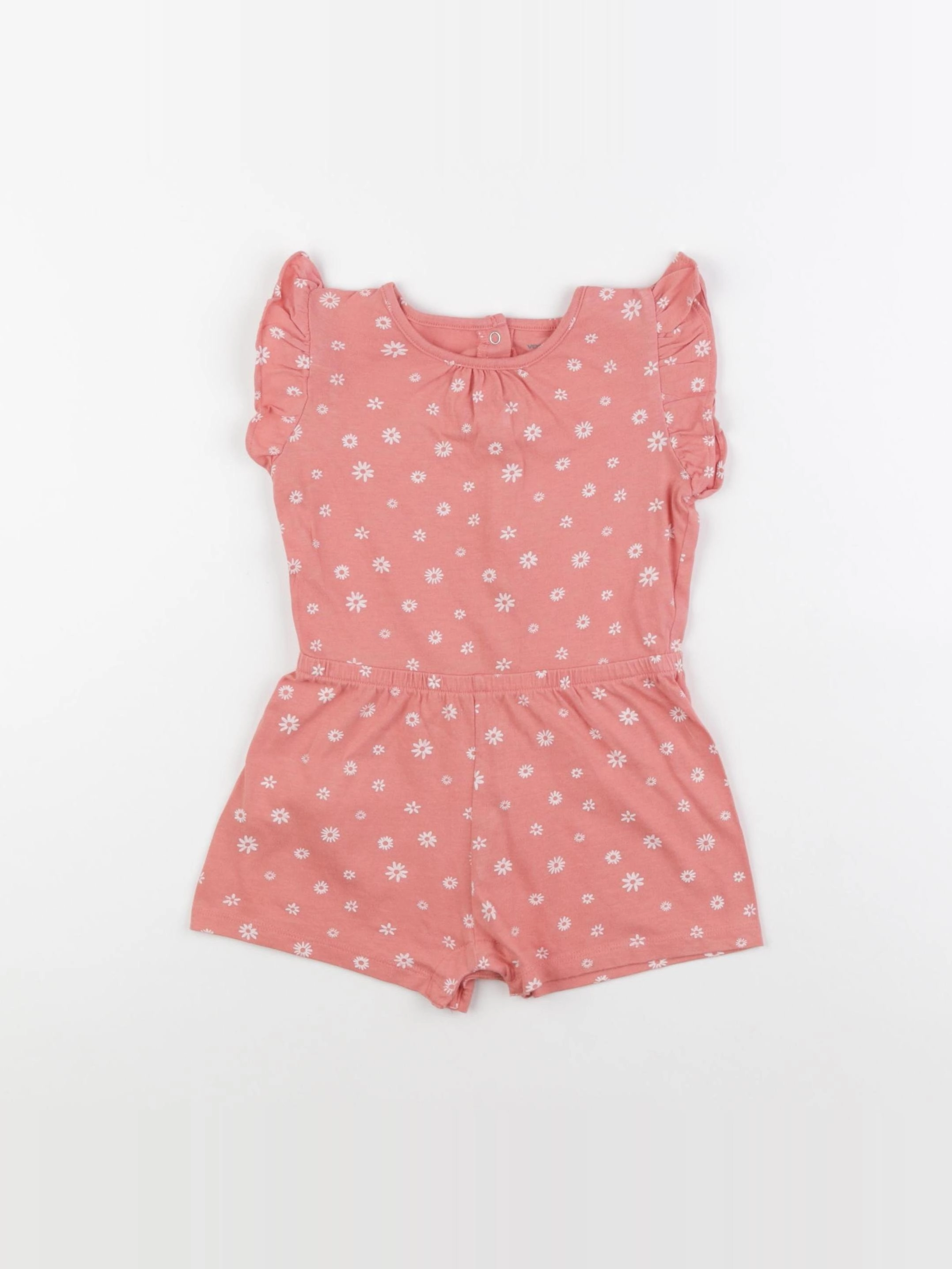 Vertbaudet - combinaison rose - 18 mois