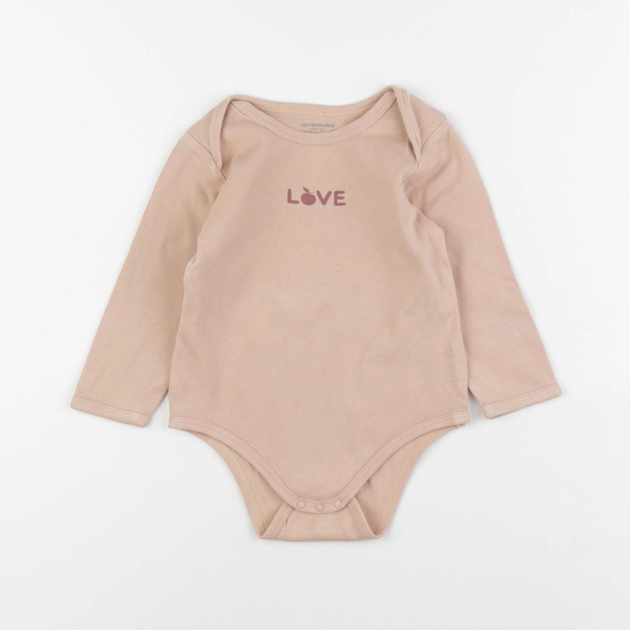 Vertbaudet - body rose - 24 mois