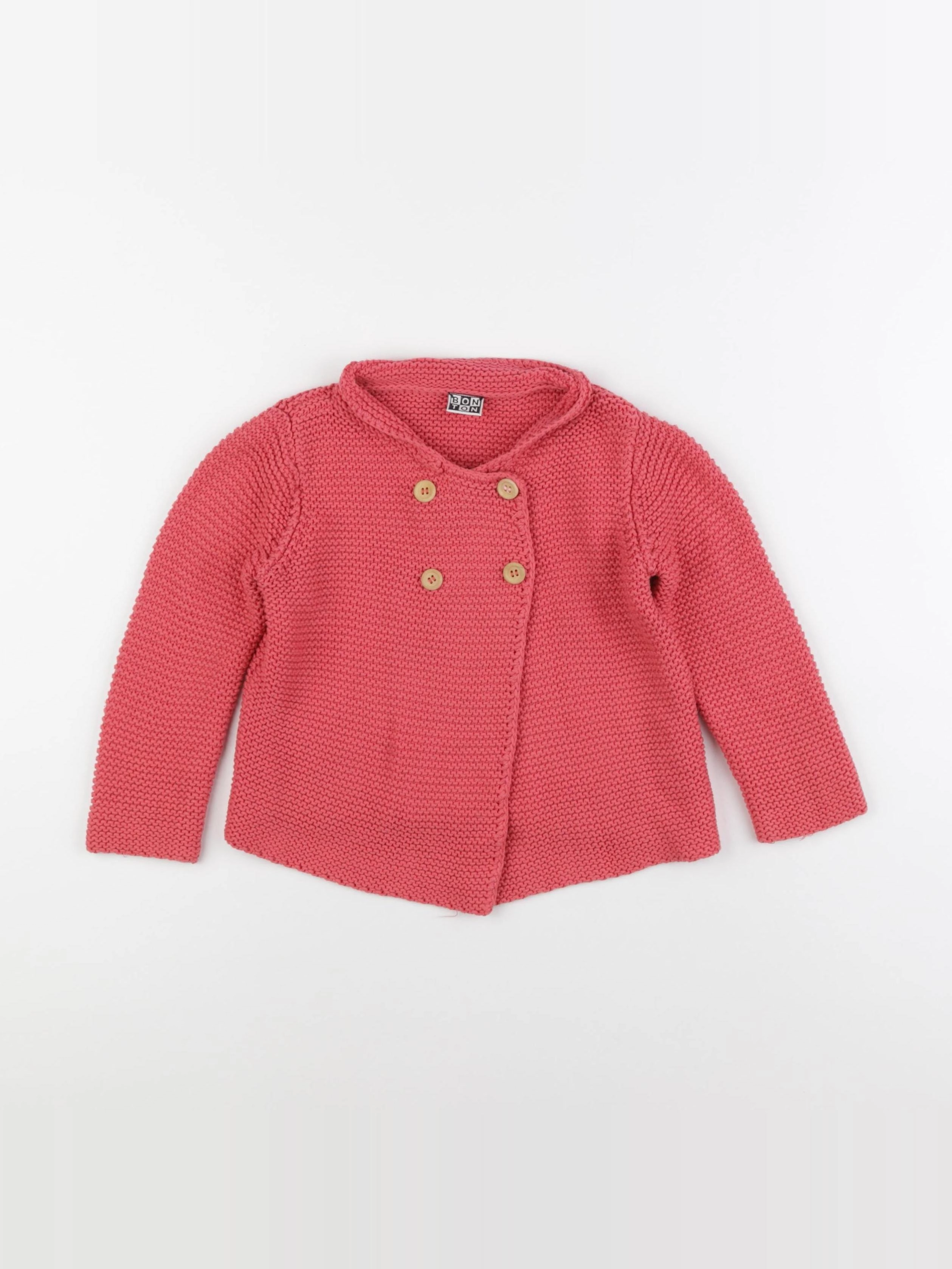 Bonton - gilet rose - 5 ans