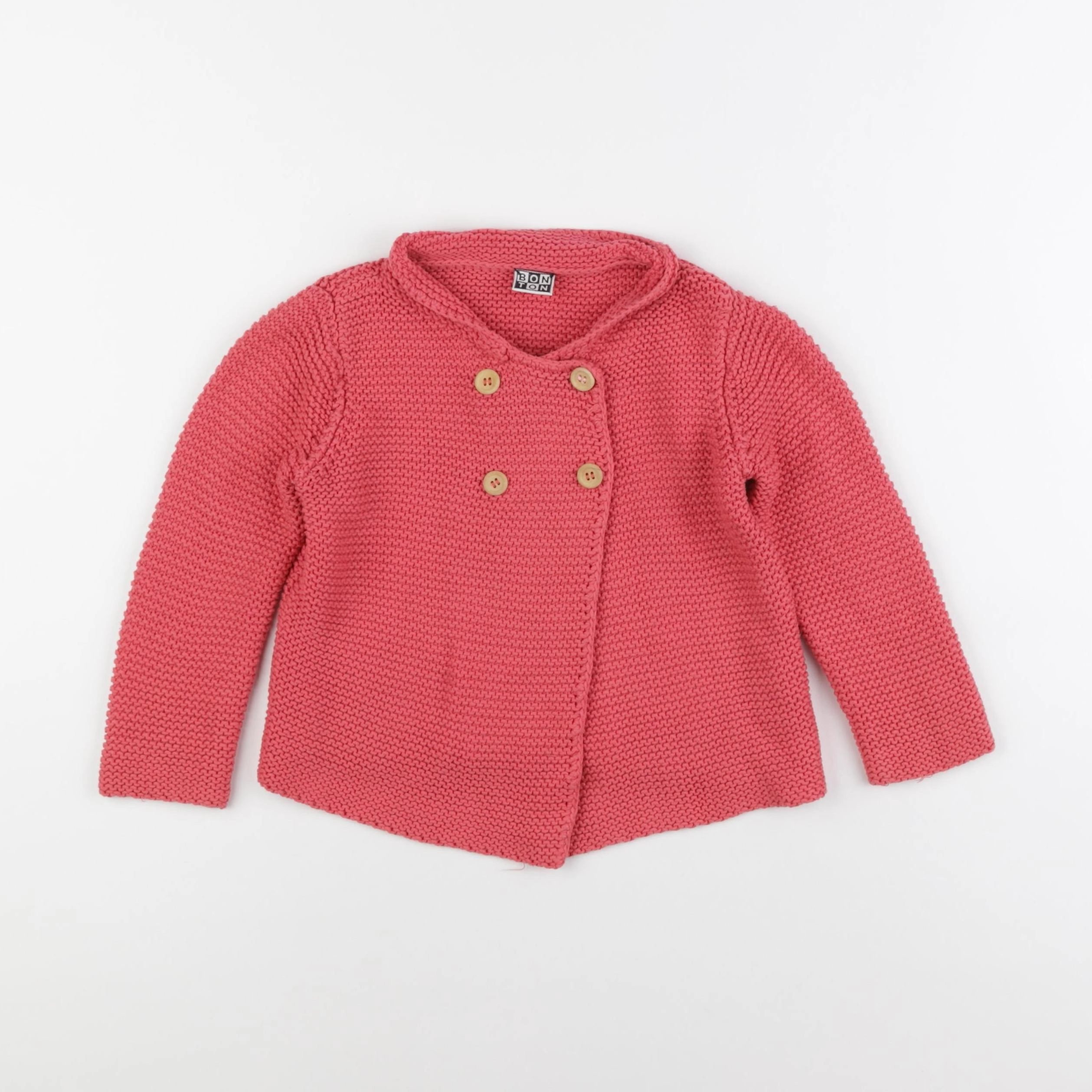 Bonton - gilet rose - 5 ans