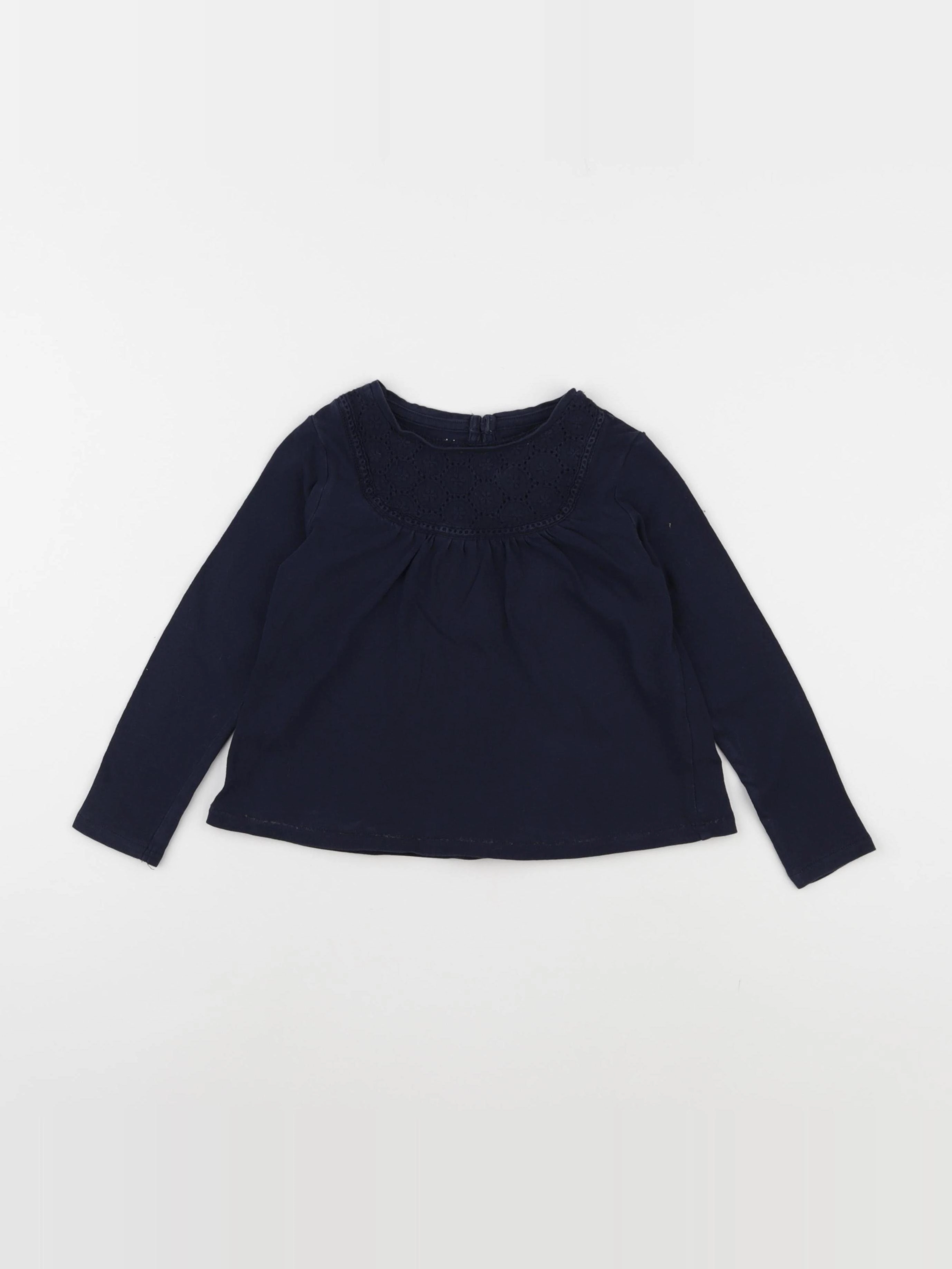 Vertbaudet - tee-shirt bleu - 4 ans