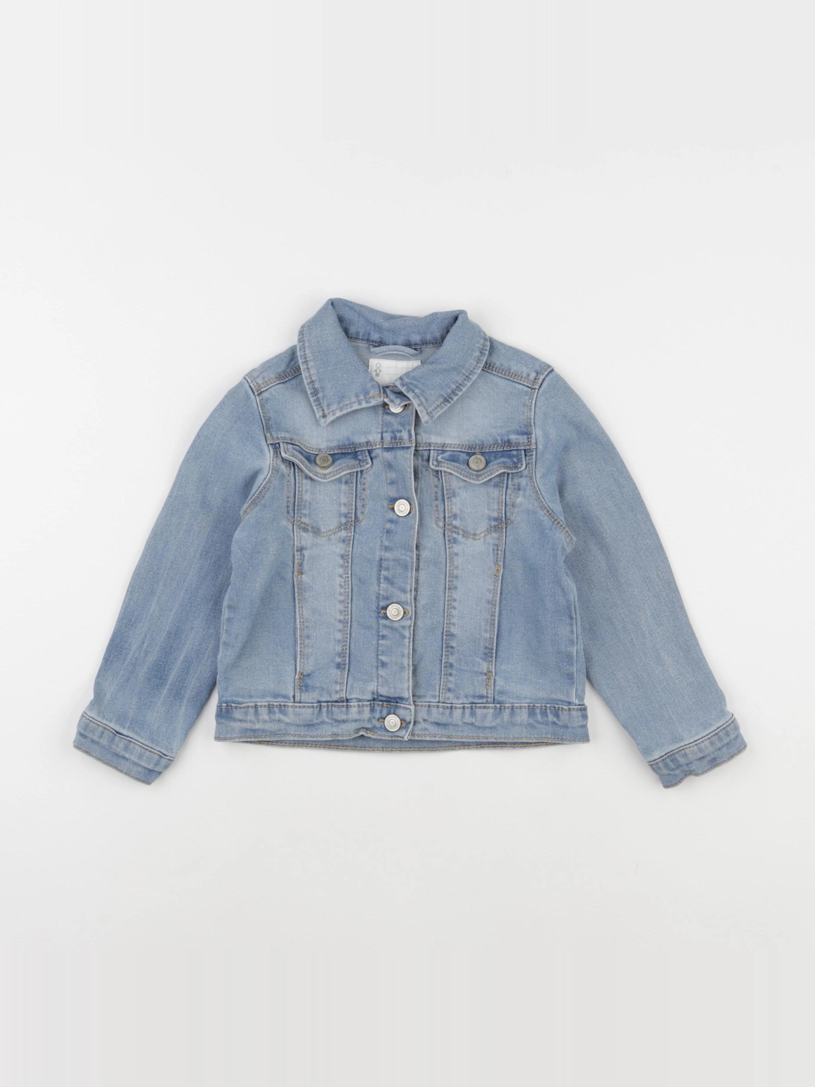 Vertbaudet - veste bleu - 4 ans