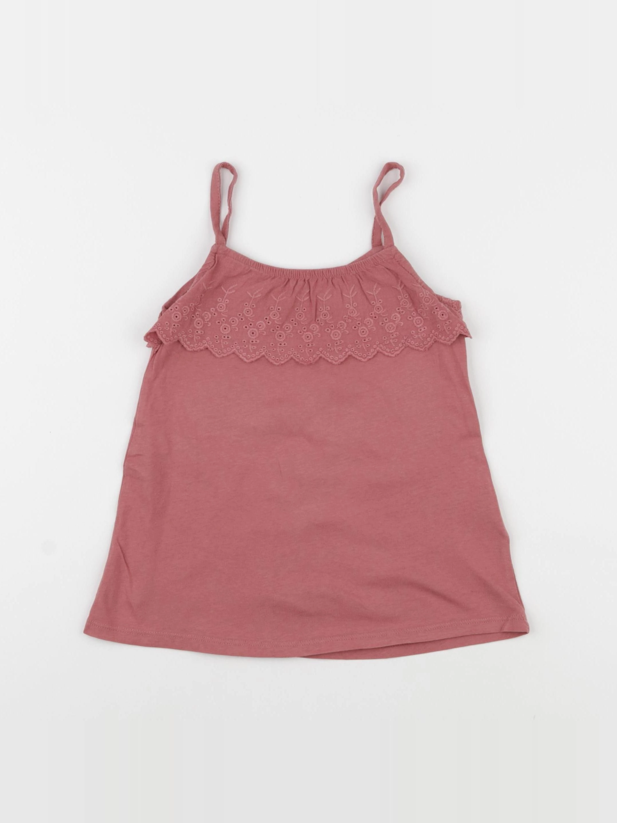 Vertbaudet - débardeur rose - 6 ans