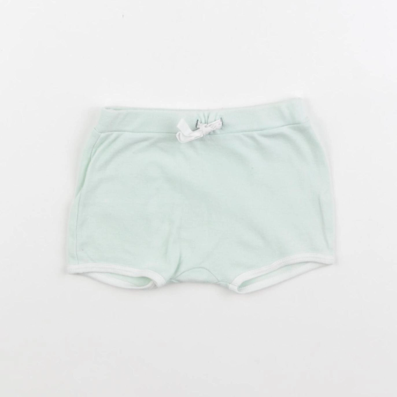 Petit Bateau - short vert - 12 mois