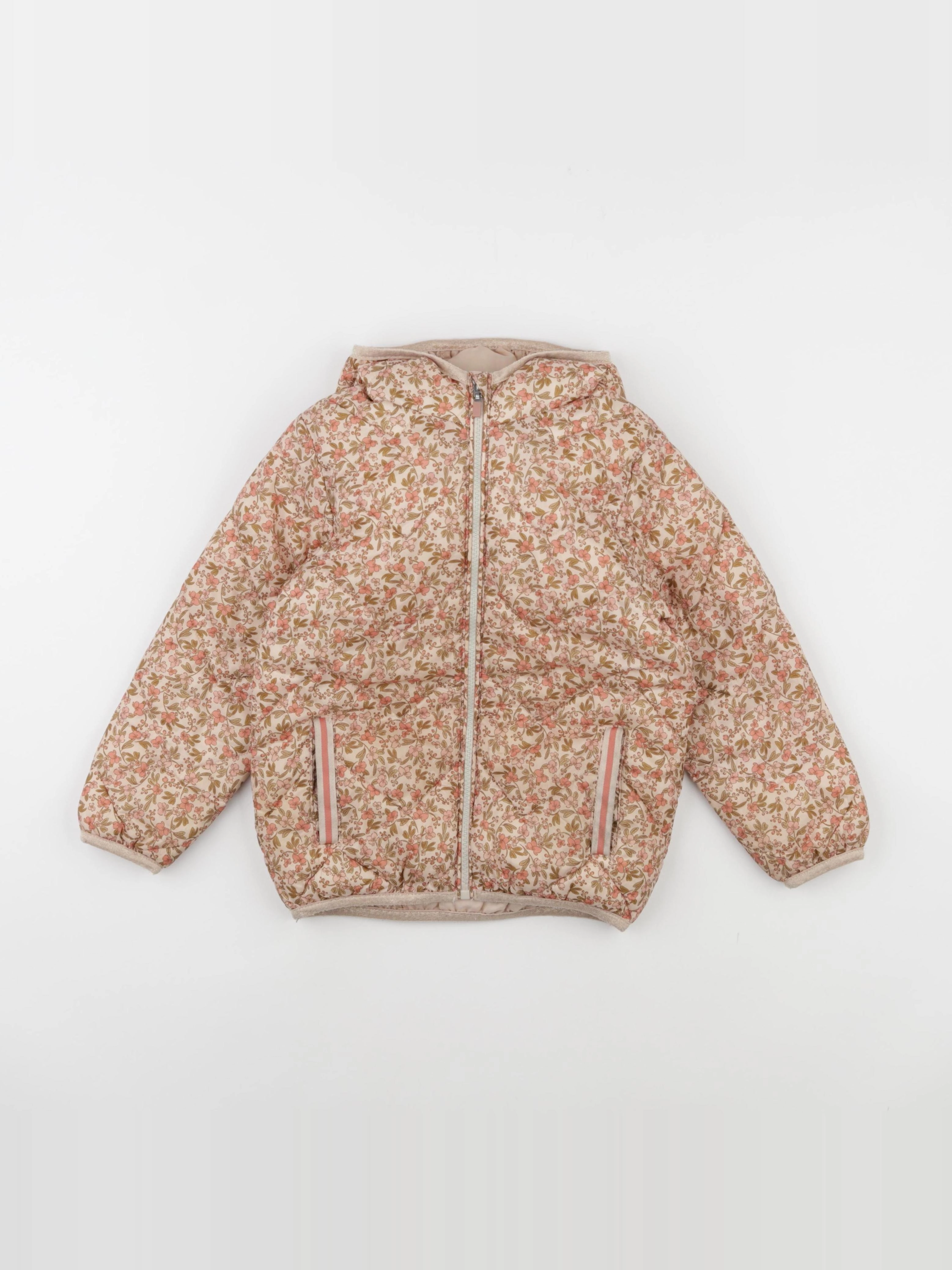 Vertbaudet - doudoune rose - 6 ans