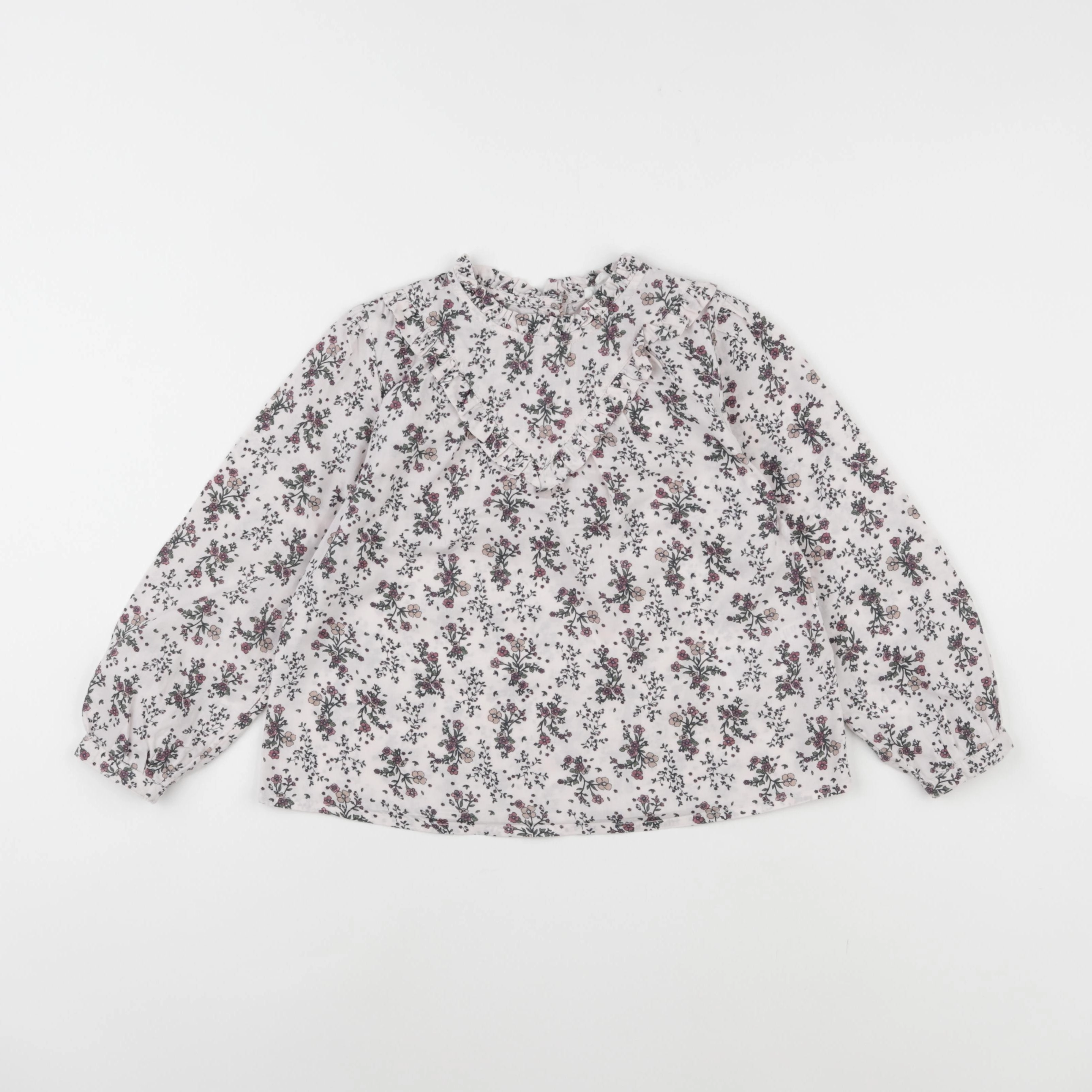Vertbaudet - blouse violet - 6 ans
