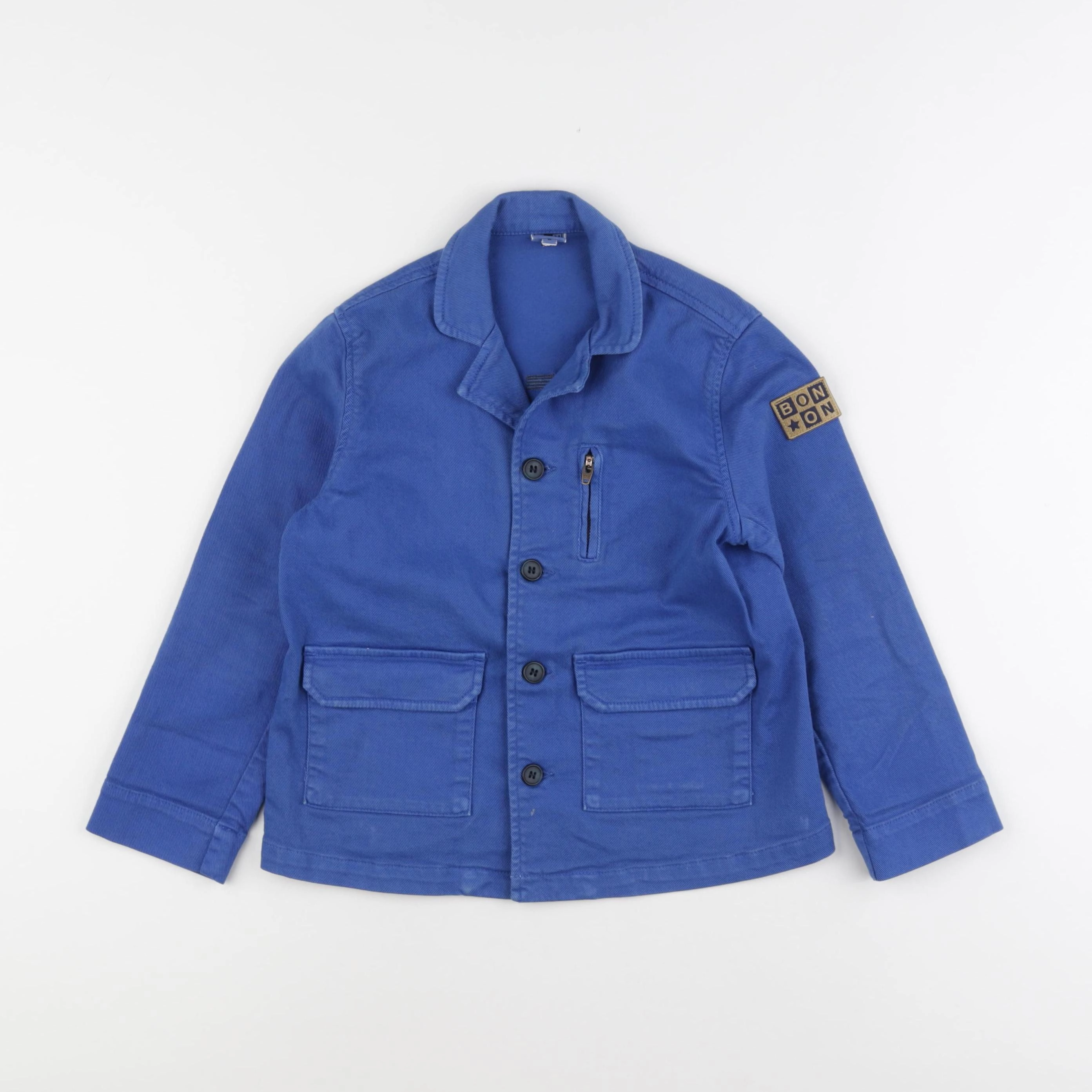 Bonton - veste bleu - 6 ans