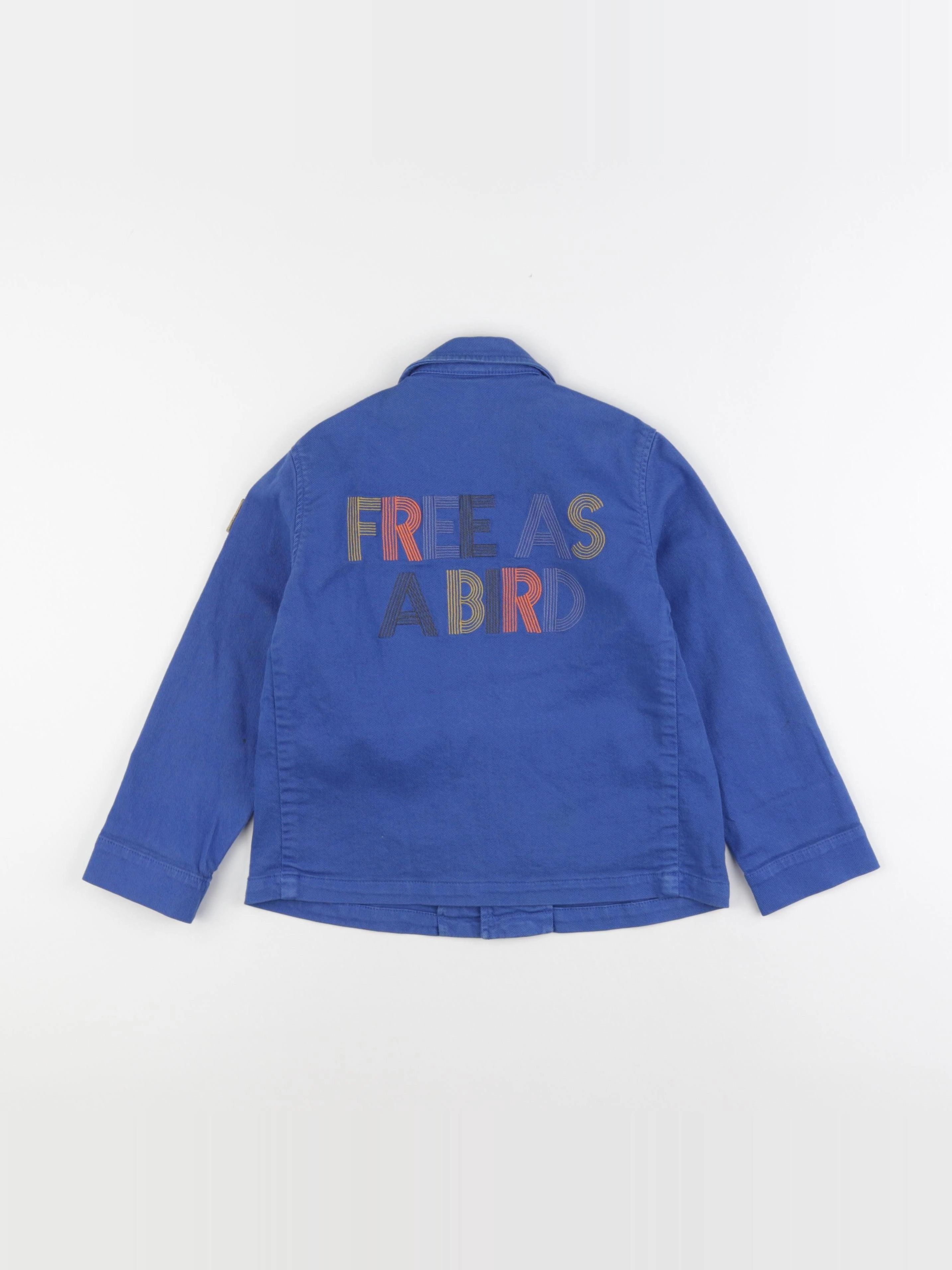 Bonton - veste bleu - 6 ans