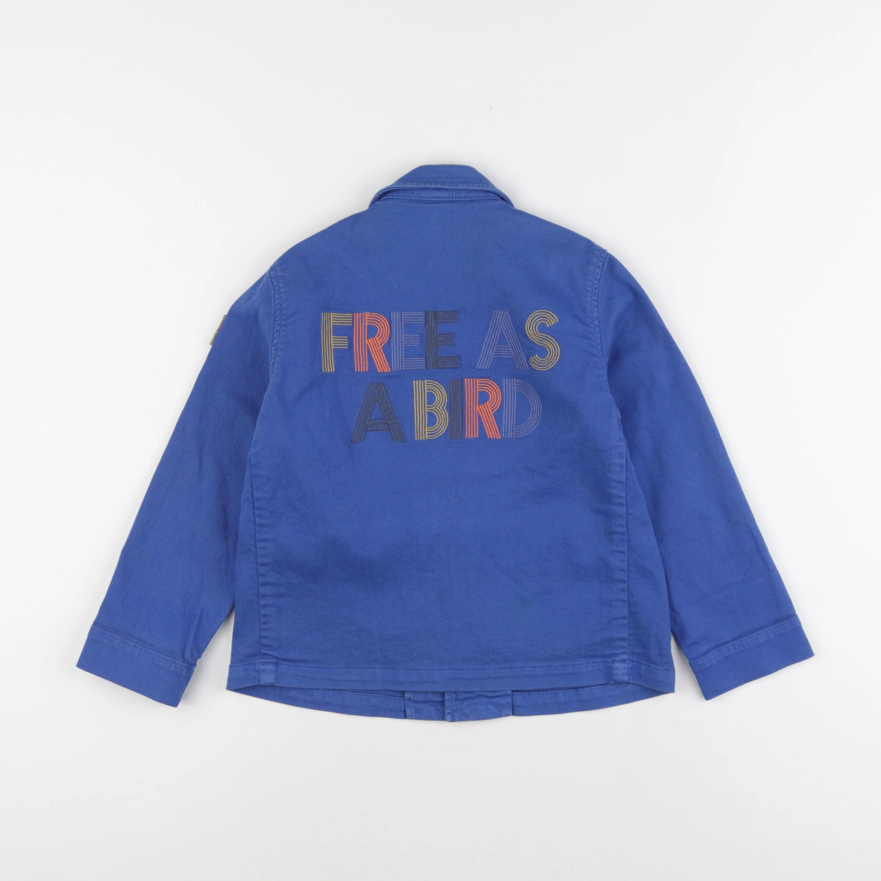Bonton - veste bleu - 6 ans