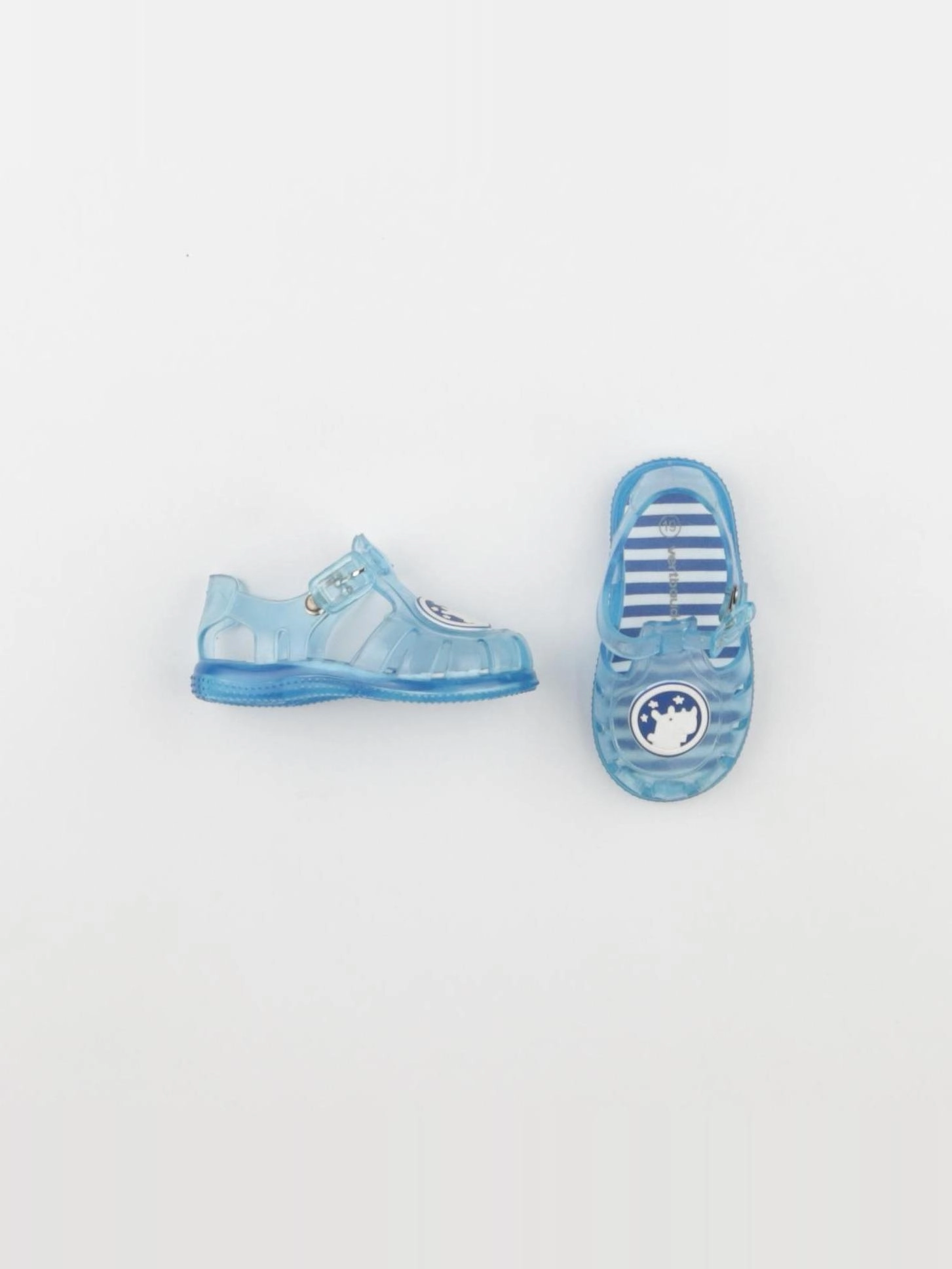 Vertbaudet - sandales bleu - pointure 19