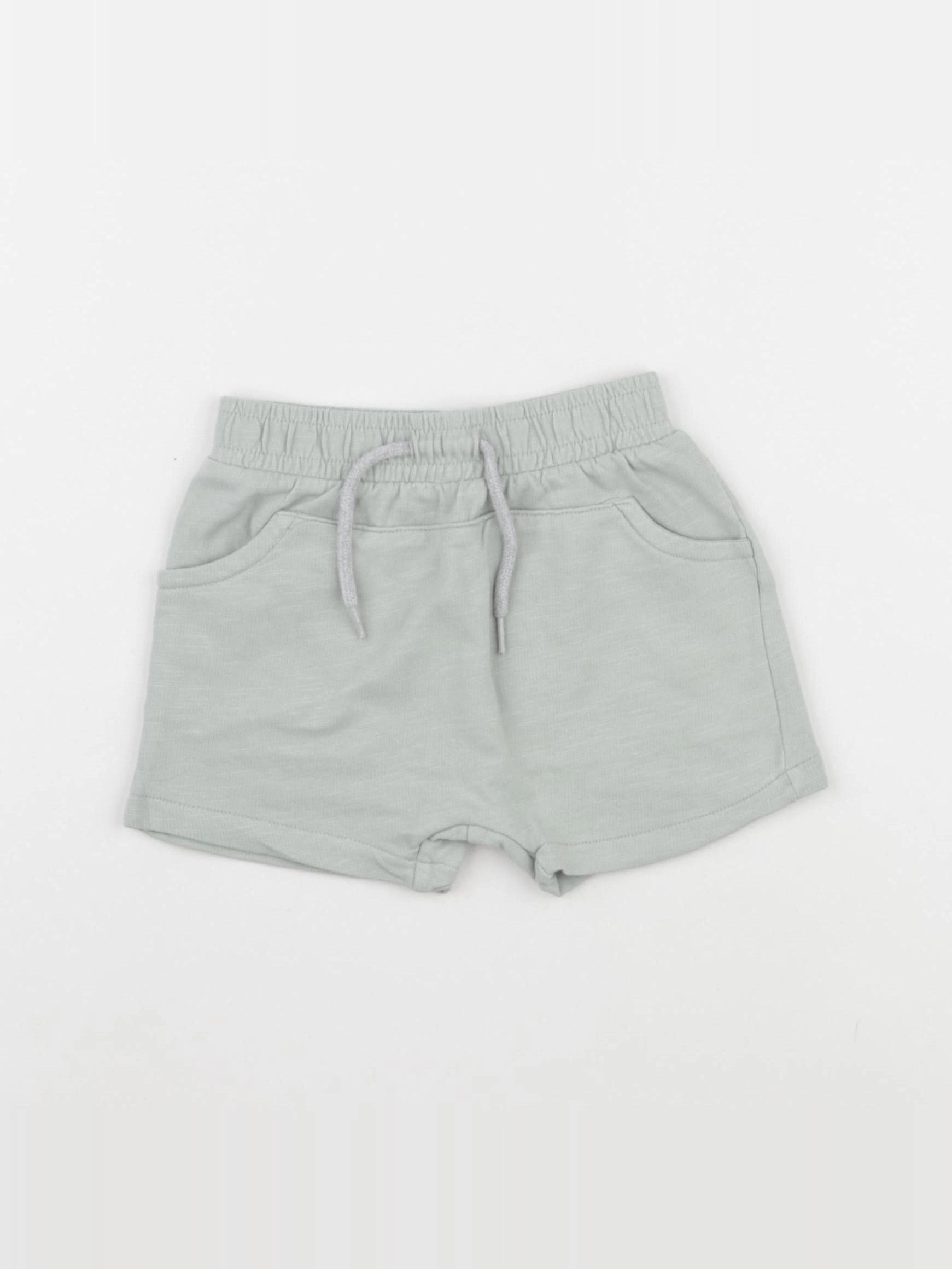 Vertbaudet - short bleu - 12 mois