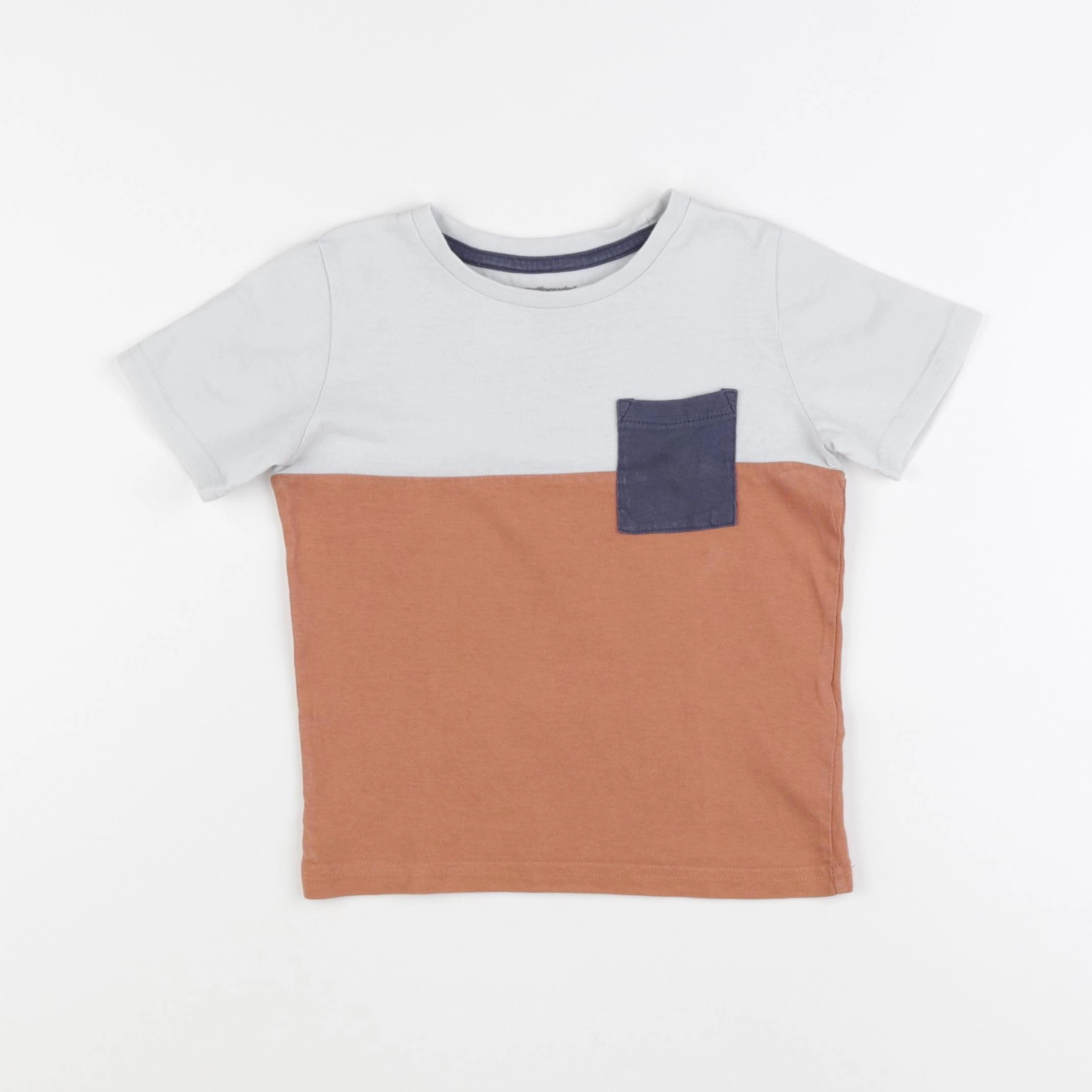 Vertbaudet - tee-shirt marron - 3 ans