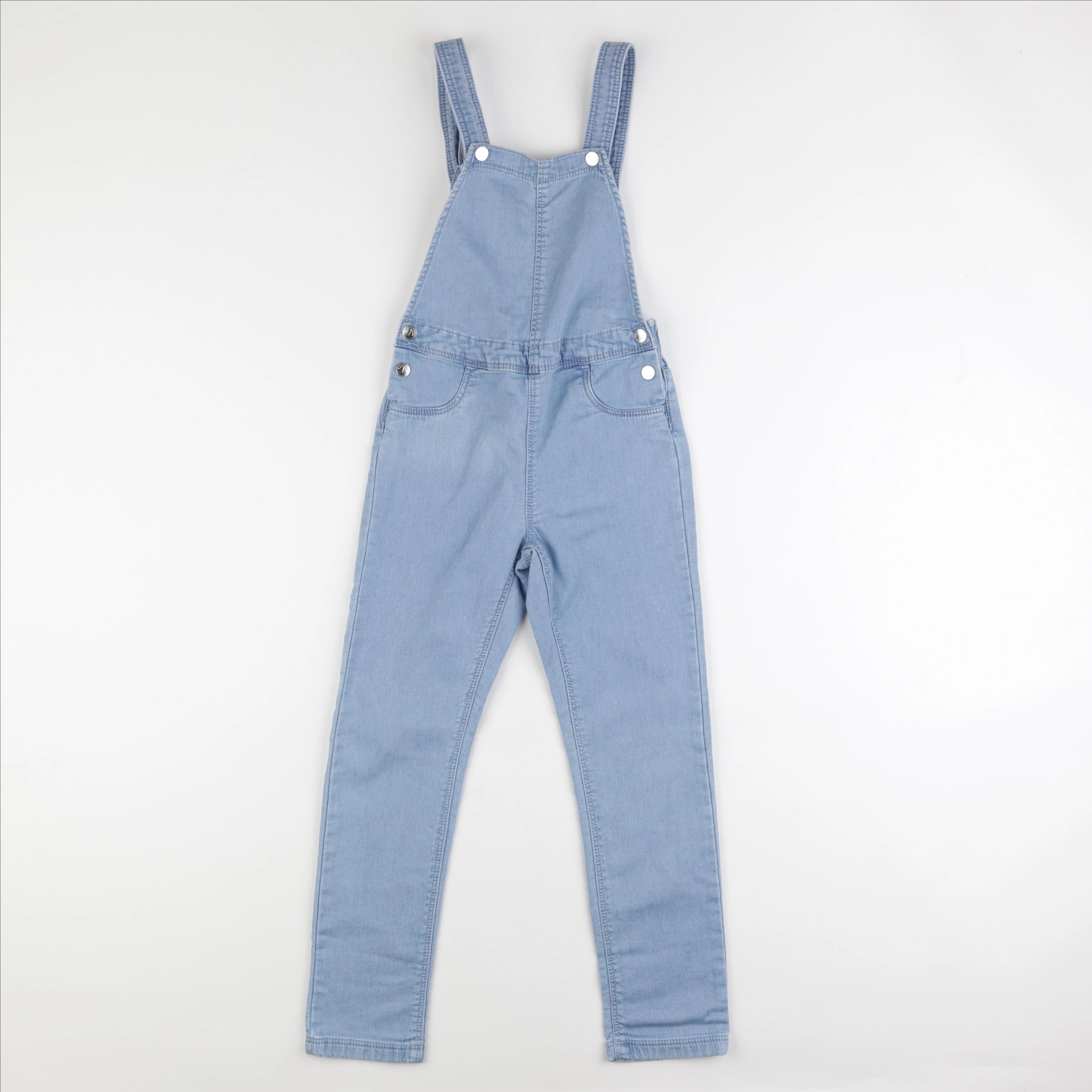 Petit Bateau - salopette bleu - 8 ans
