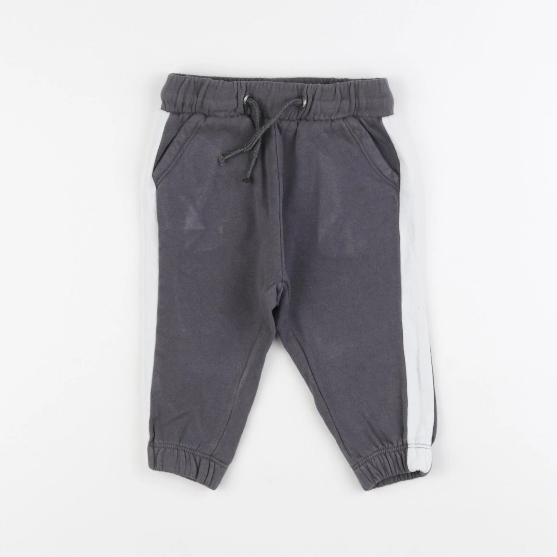 Vertbaudet - jogging gris - 12 mois