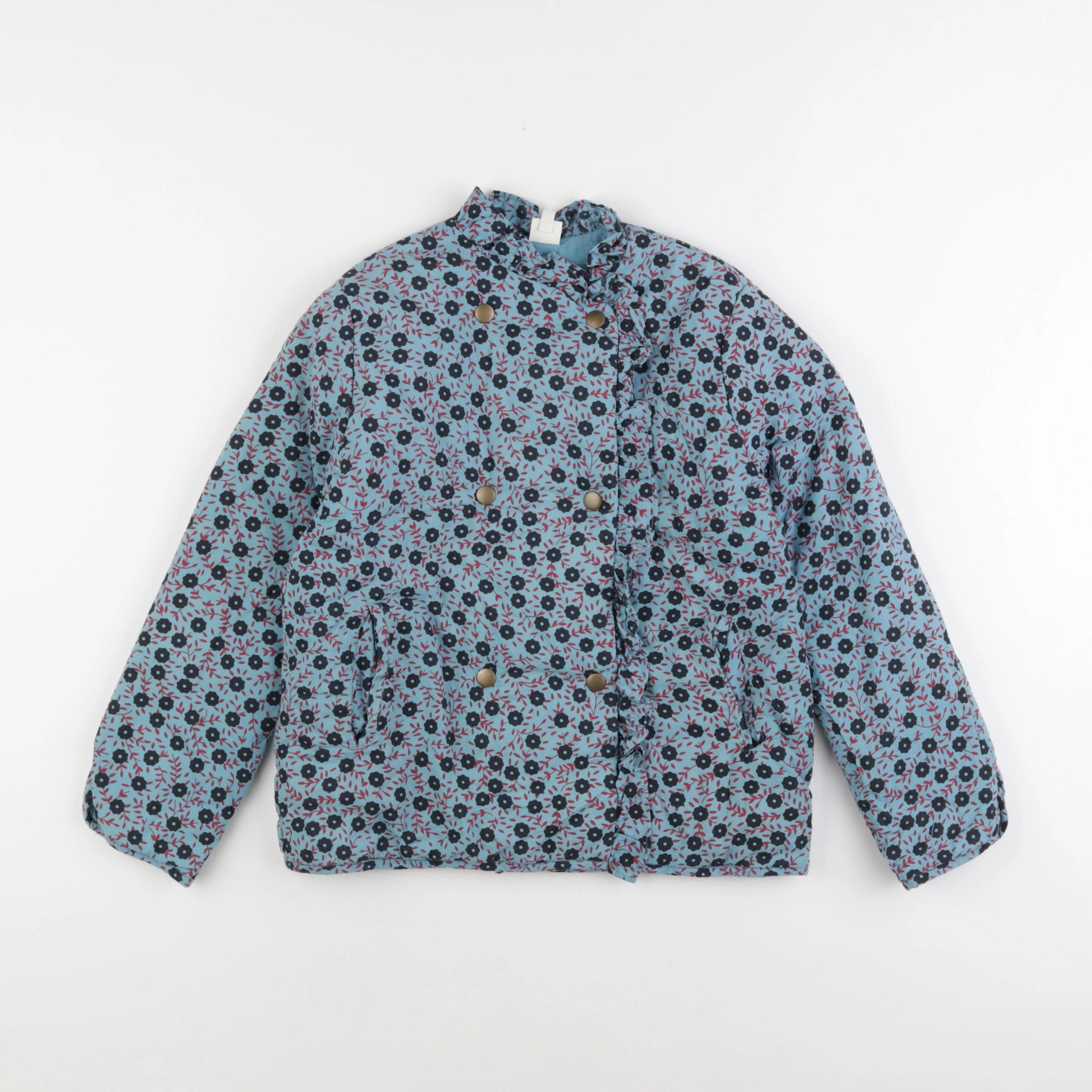 Bonton - veste bleu - 10 ans