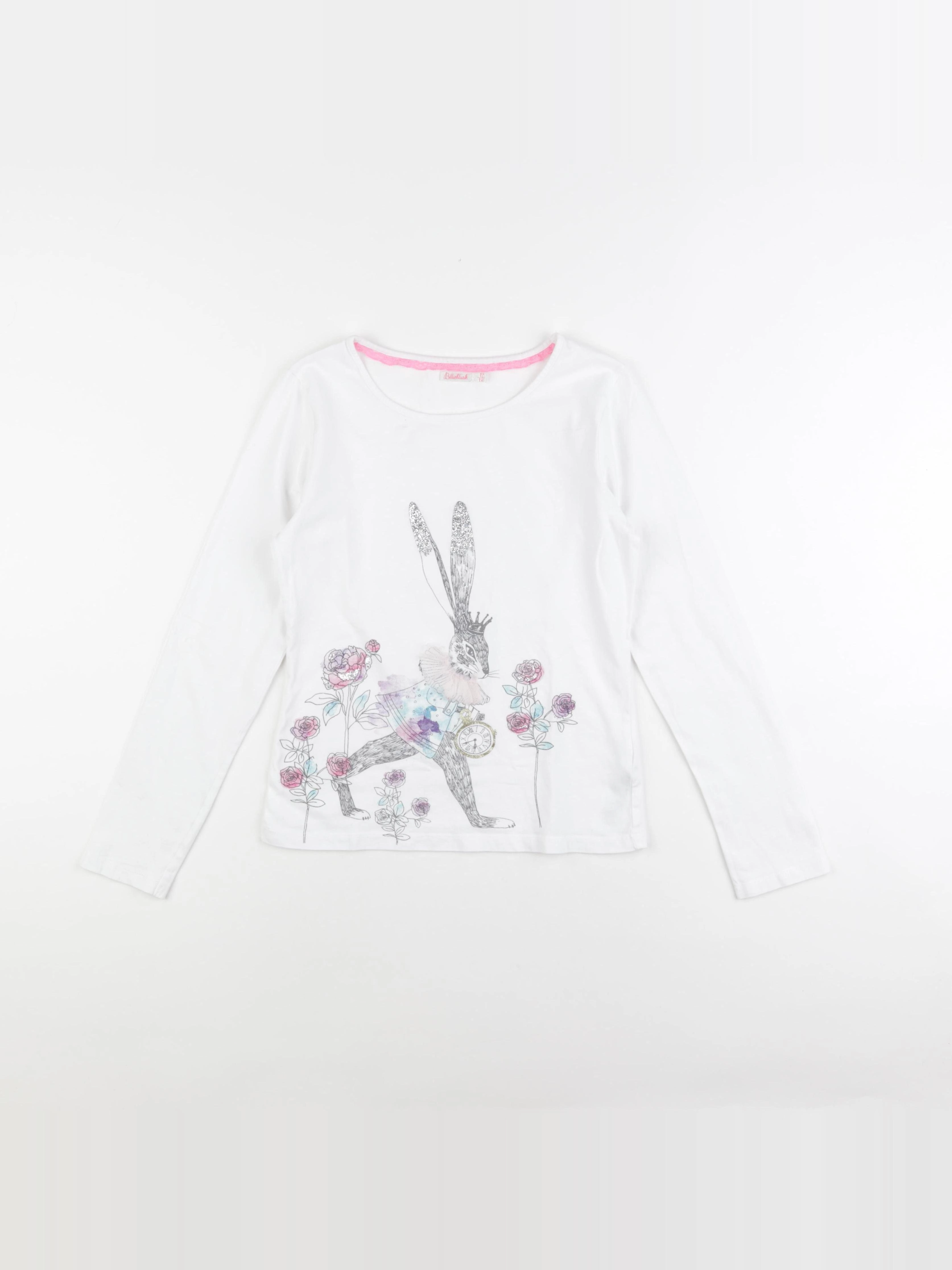 Billie Blush - tee-shirt blanc - 12 ans