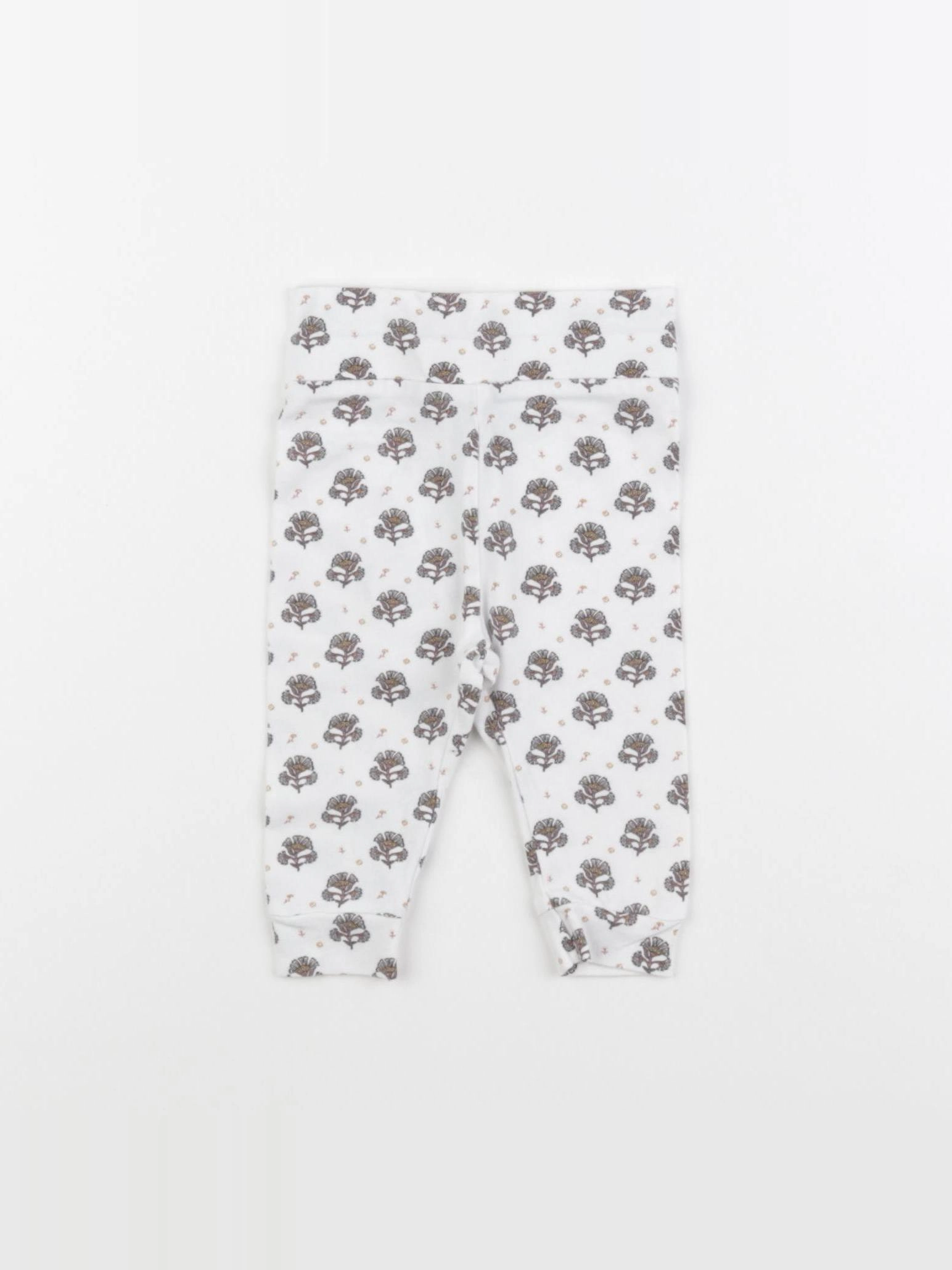 Vertbaudet - legging blanc - 1 mois