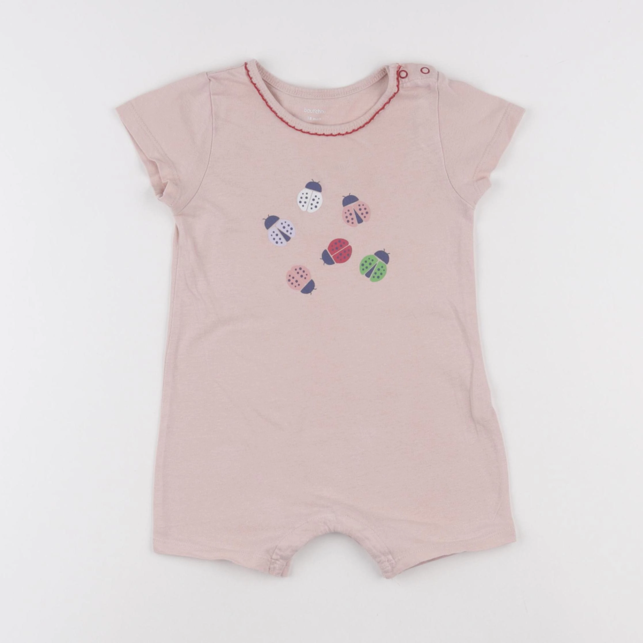 Boutchou - pyjama coton rose - 18 mois