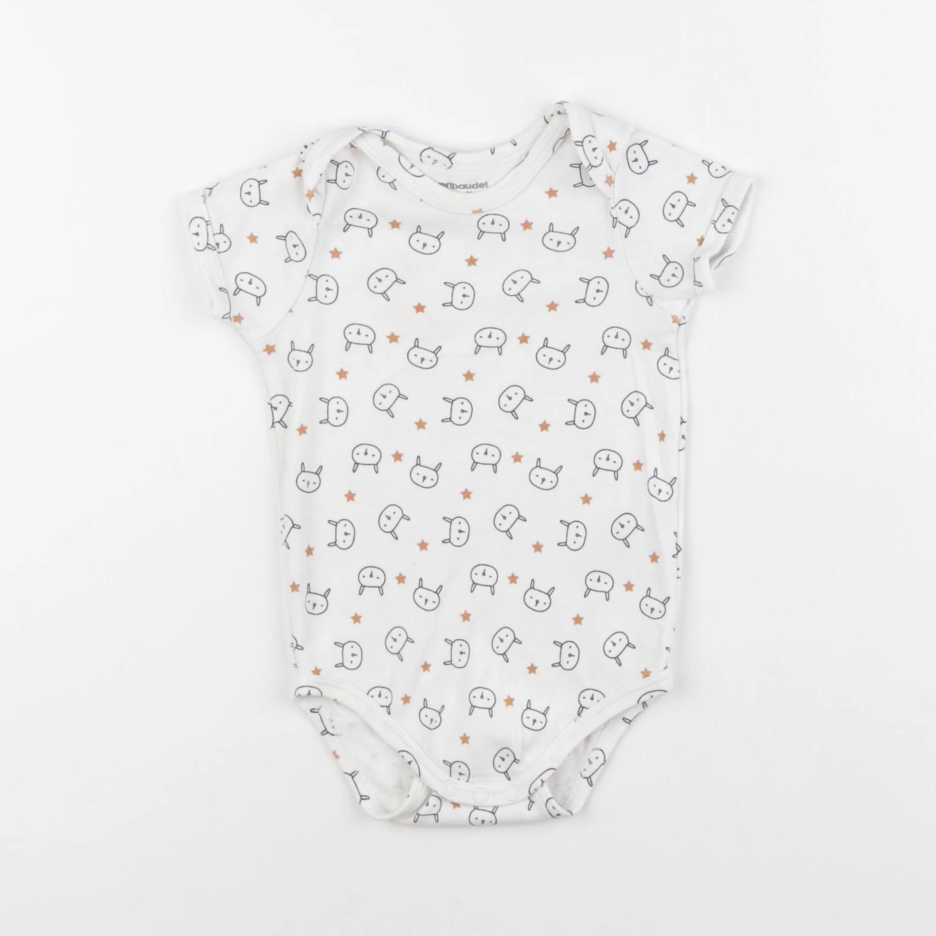 Vertbaudet - body blanc - 18 mois