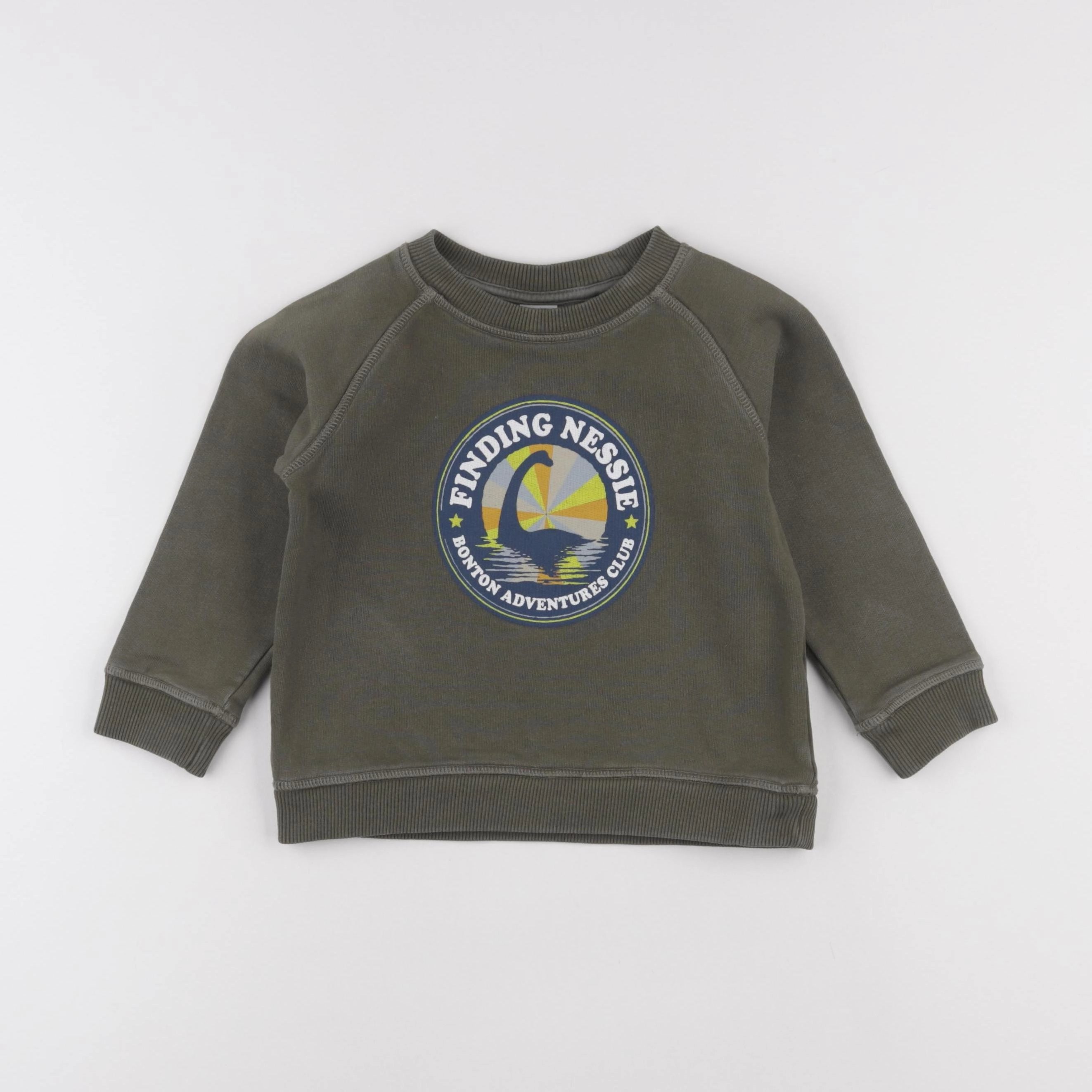 Bonton - sweat vert - 6 ans