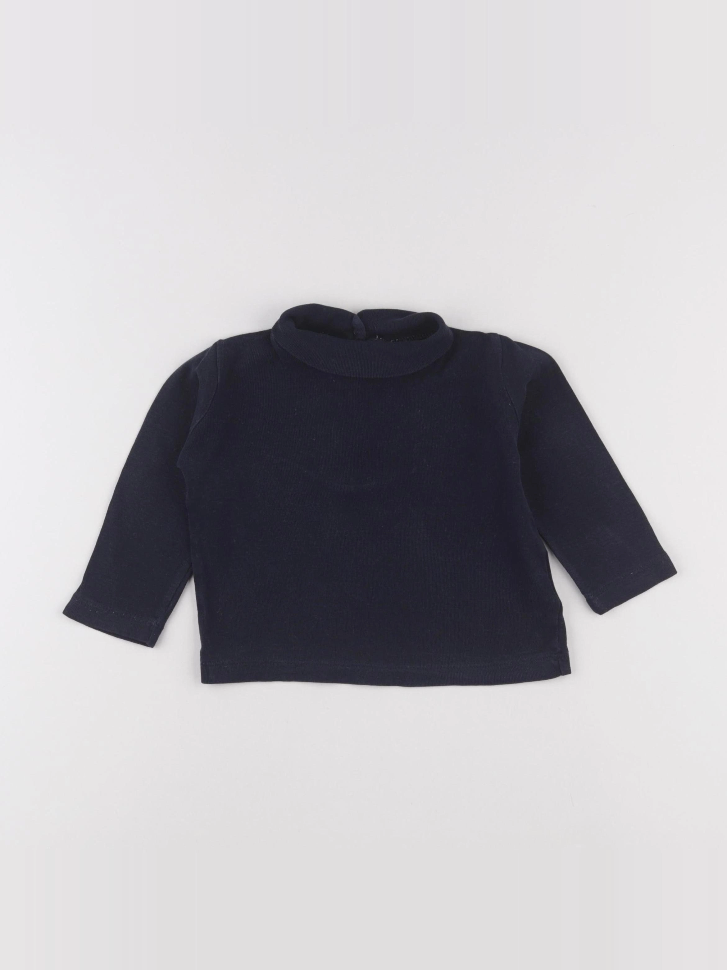 Boutchou - sous-pull bleu - 12 mois
