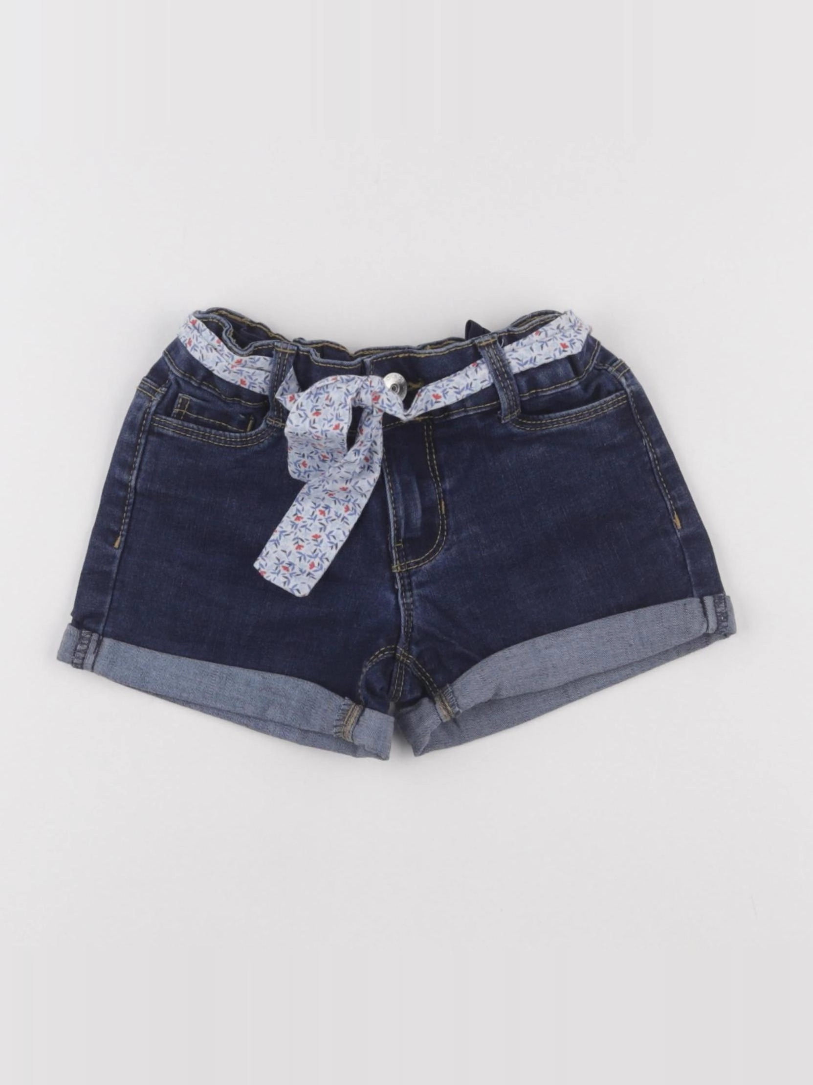 Okaidi - short bleu - 4 ans