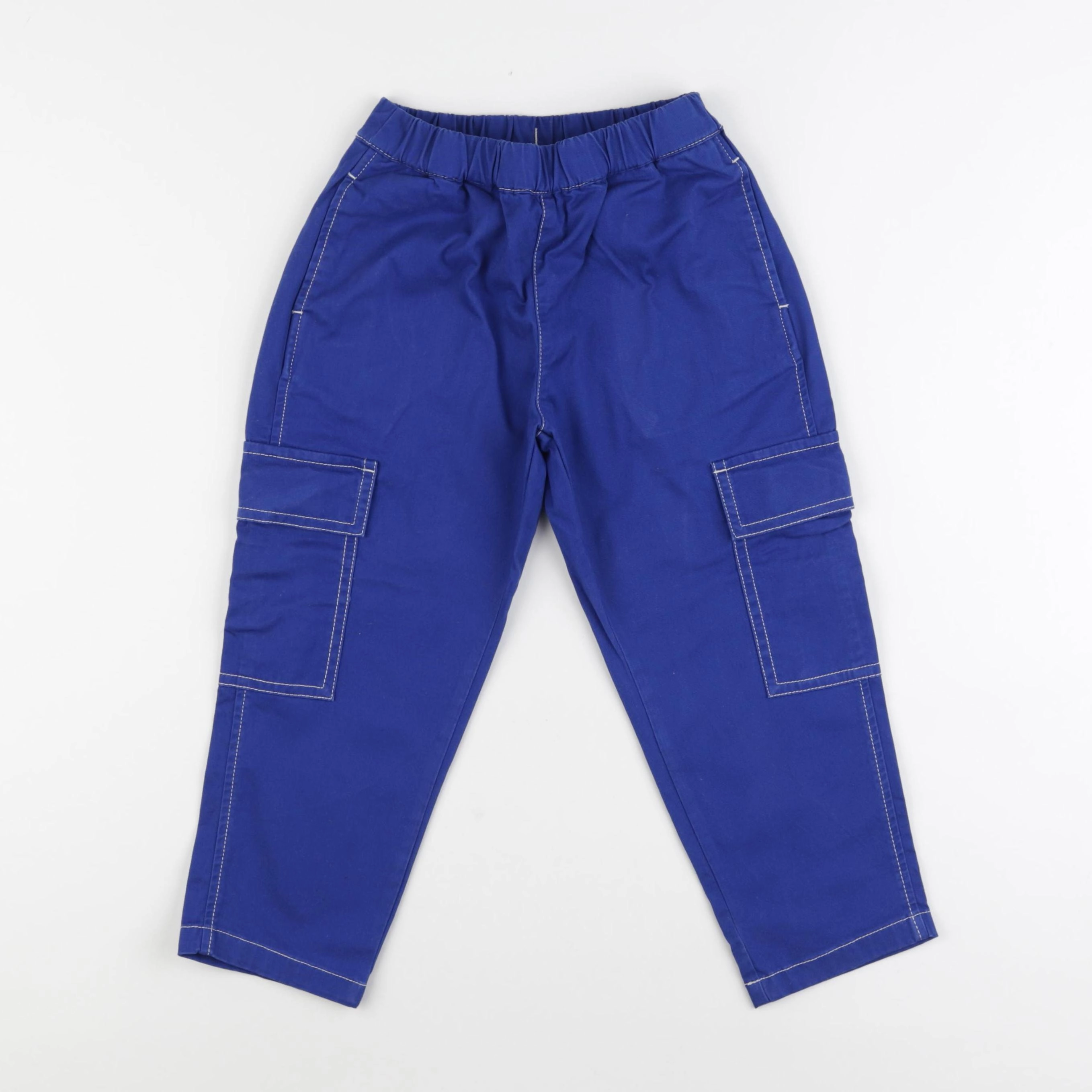 Petit Bateau - pantalon bleu - 5 ans