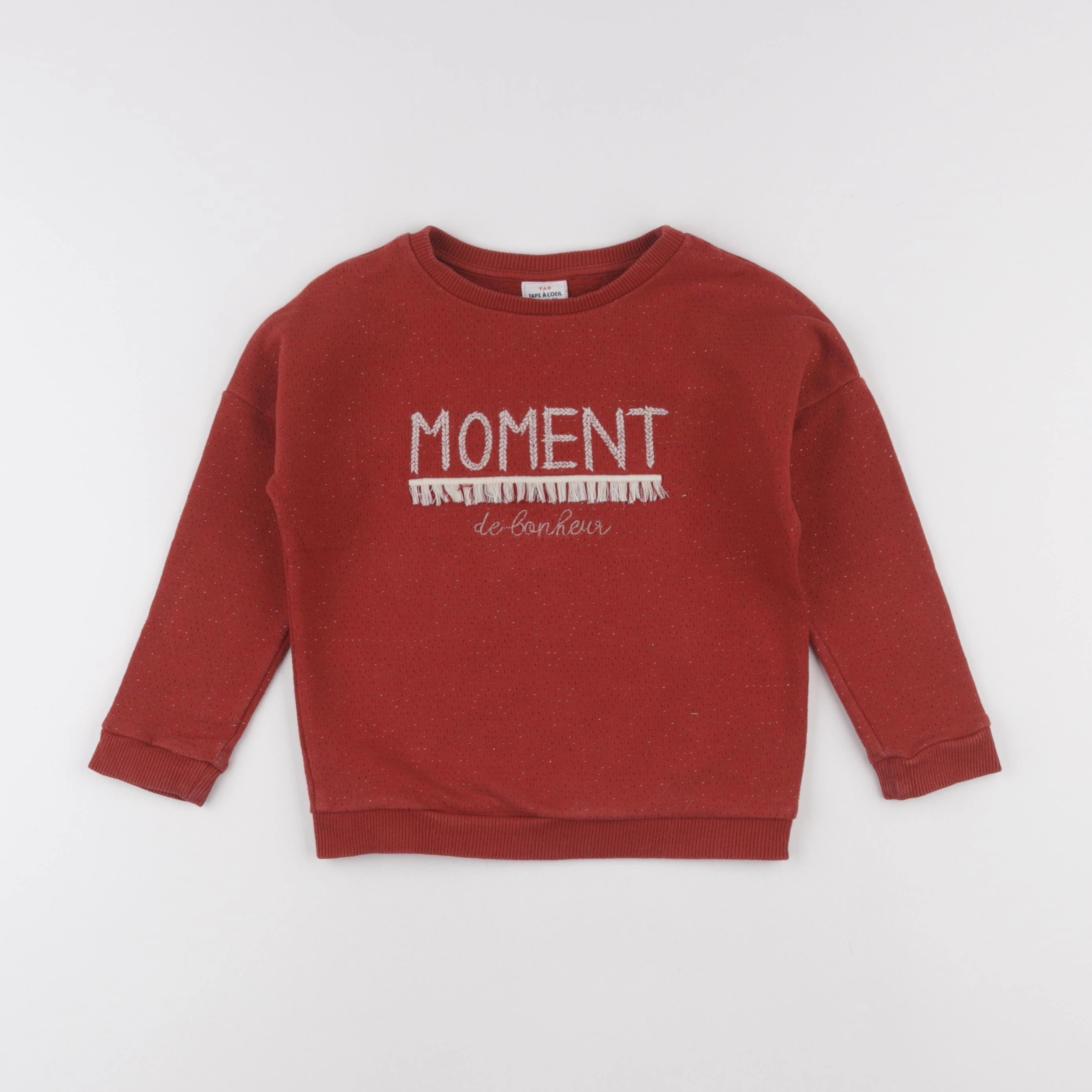 Tape à l'oeil - sweat rose - 4 ans