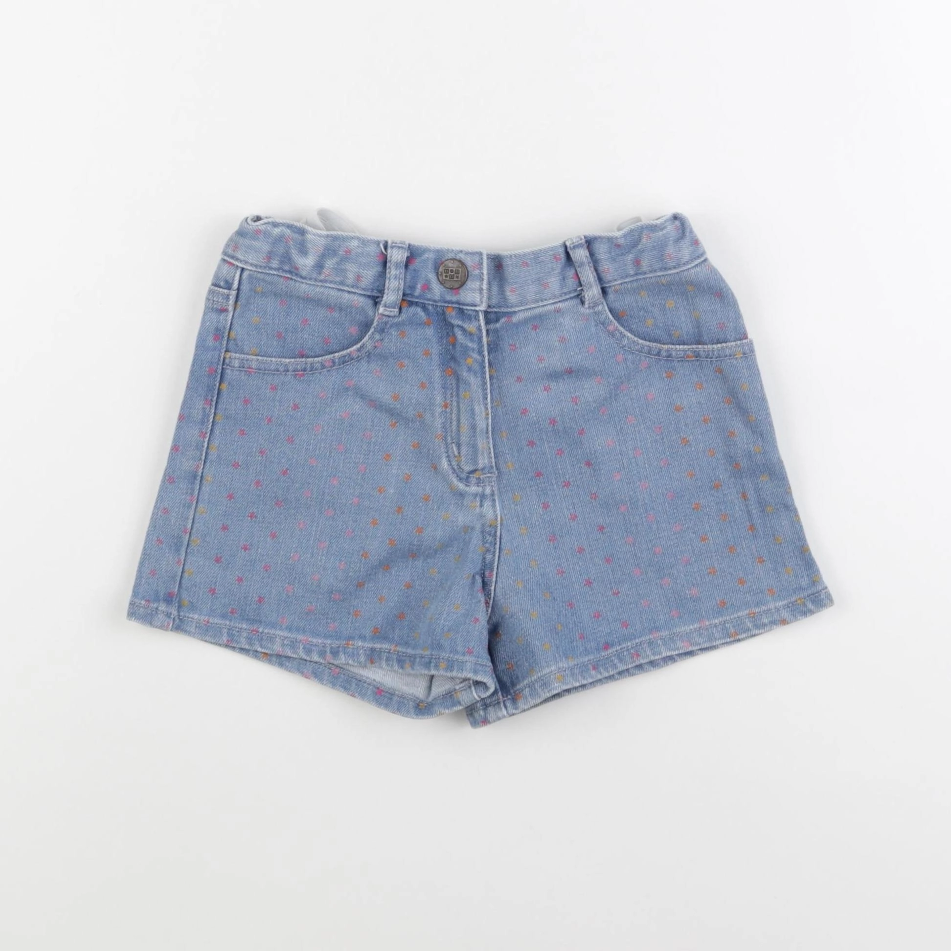 Bonton - short bleu - 8 ans