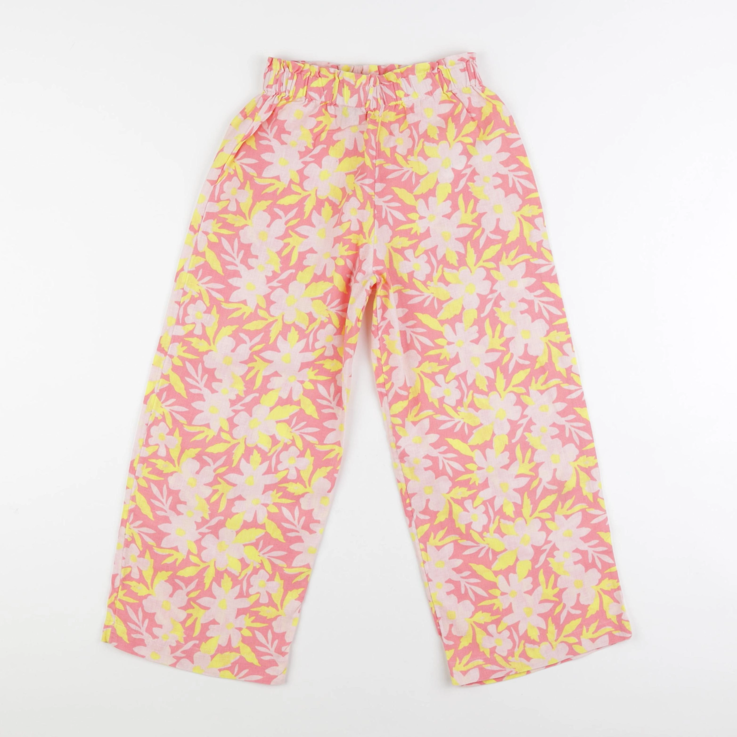 Bonton - pantalon rose - 10 ans