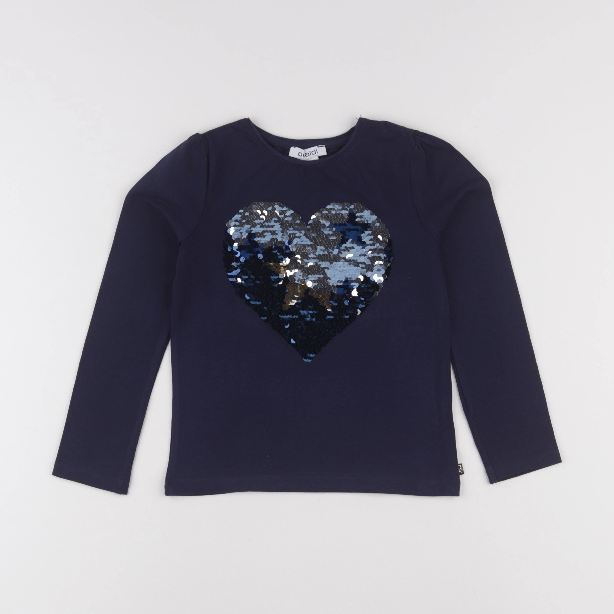 Okaidi - tee-shirt bleu - 6 ans
