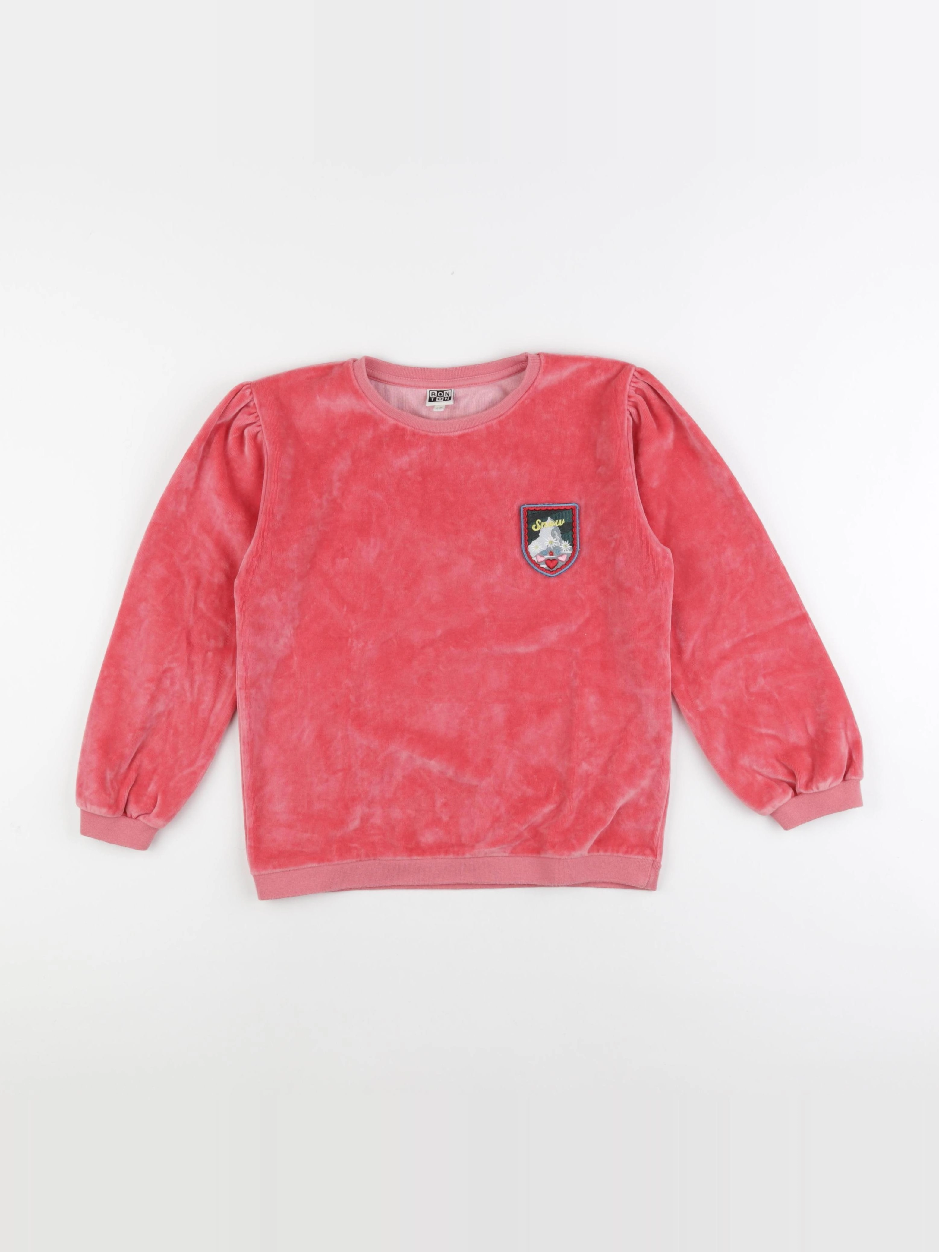 Bonton - sweat rose - 10 ans