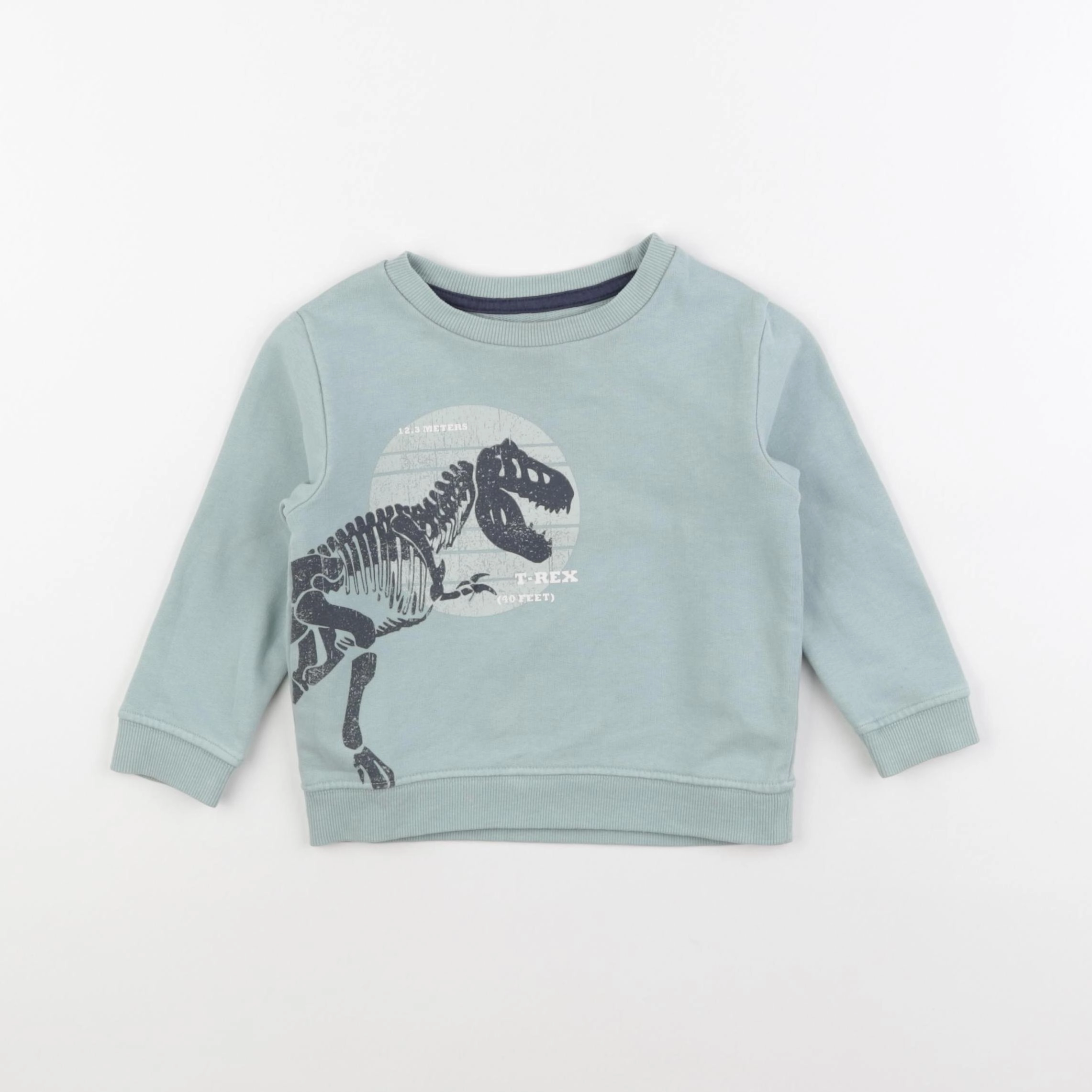 Vertbaudet - sweat bleu - 2 ans