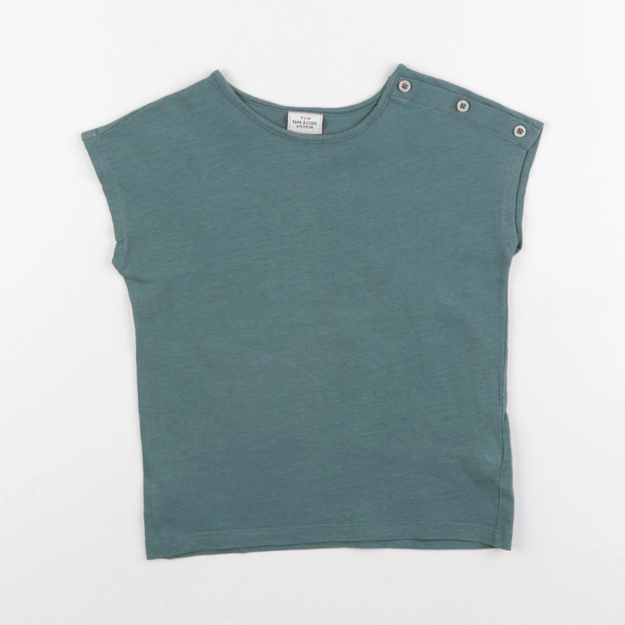 Tape à l'oeil - tee-shirt vert - 5 ans