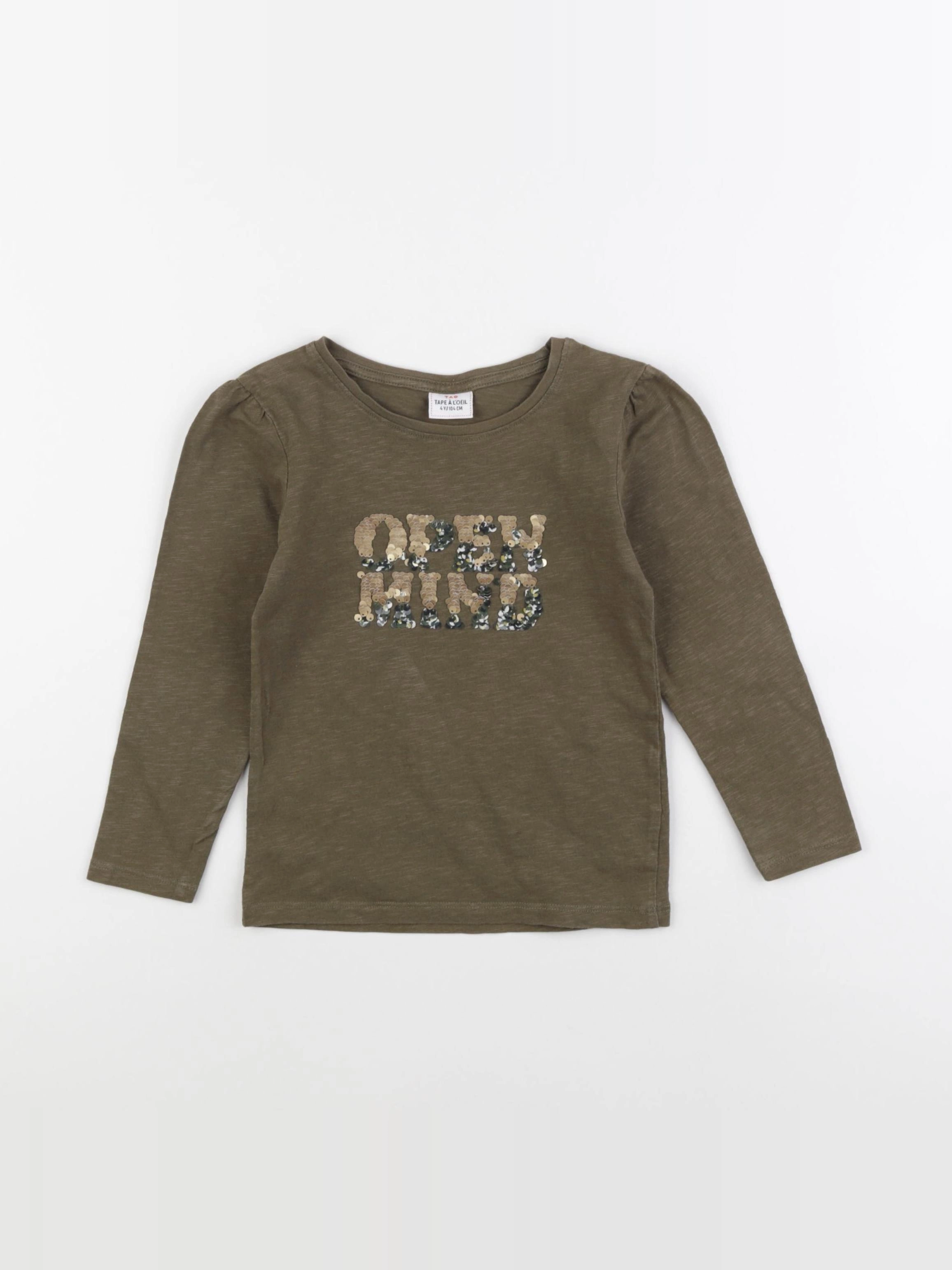 Tape à l'oeil - tee-shirt vert - 4 ans