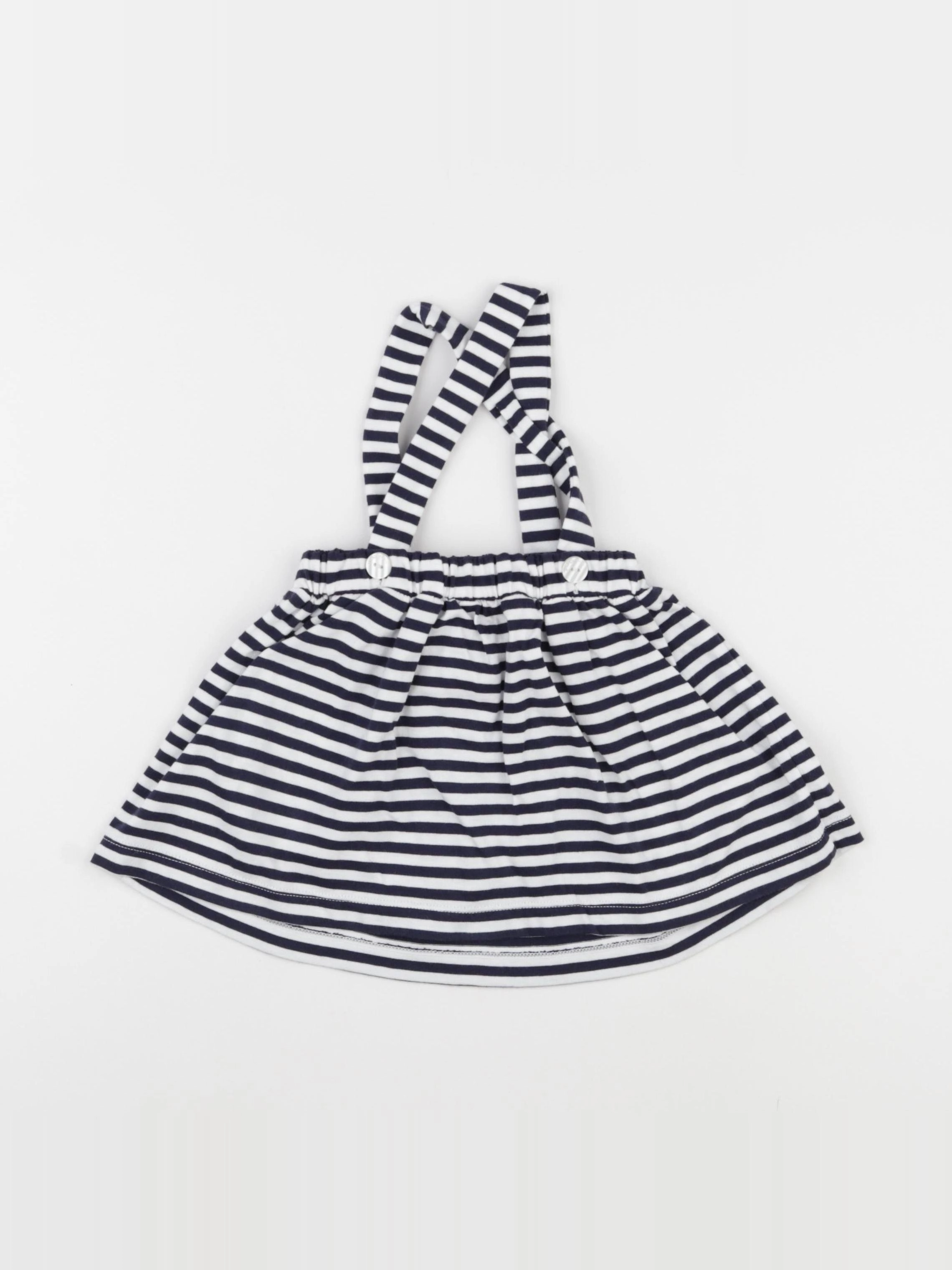 Jacadi - jupe blanc, bleu - 12 mois