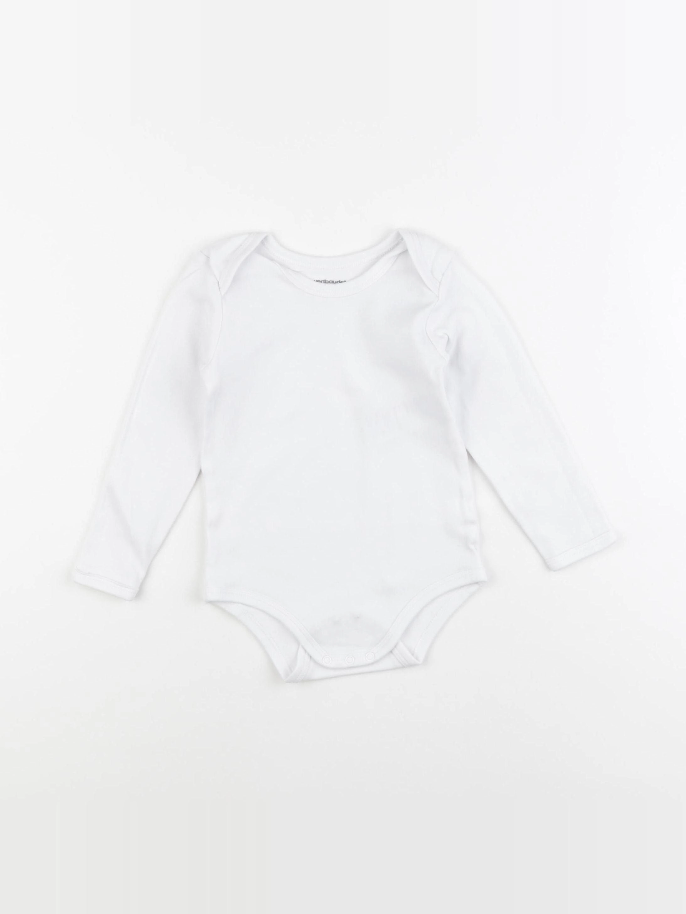 Vertbaudet - body blanc - 3 ans