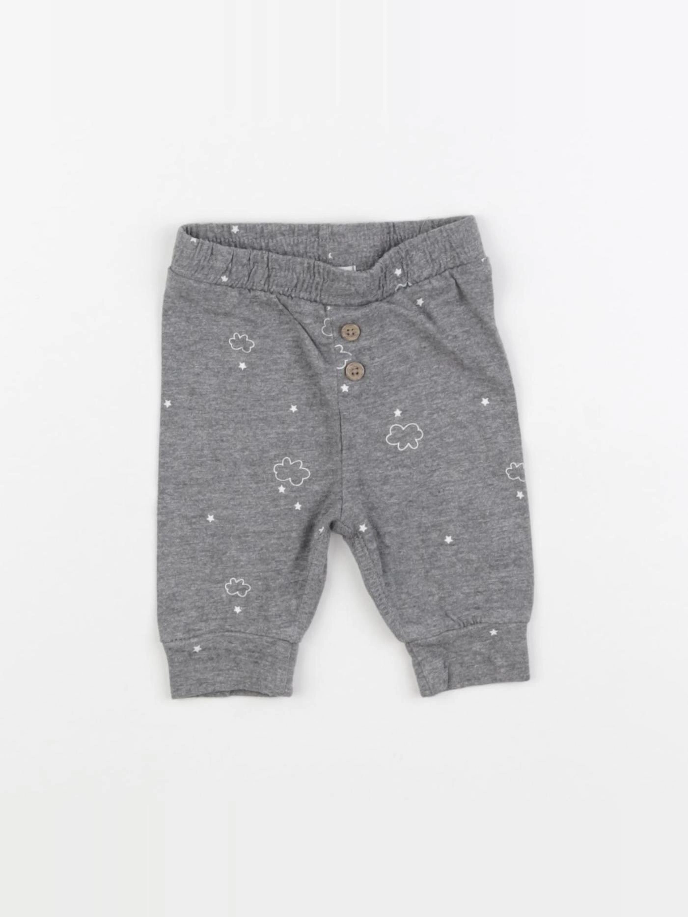 La Redoute - pantalon gris - 1 mois