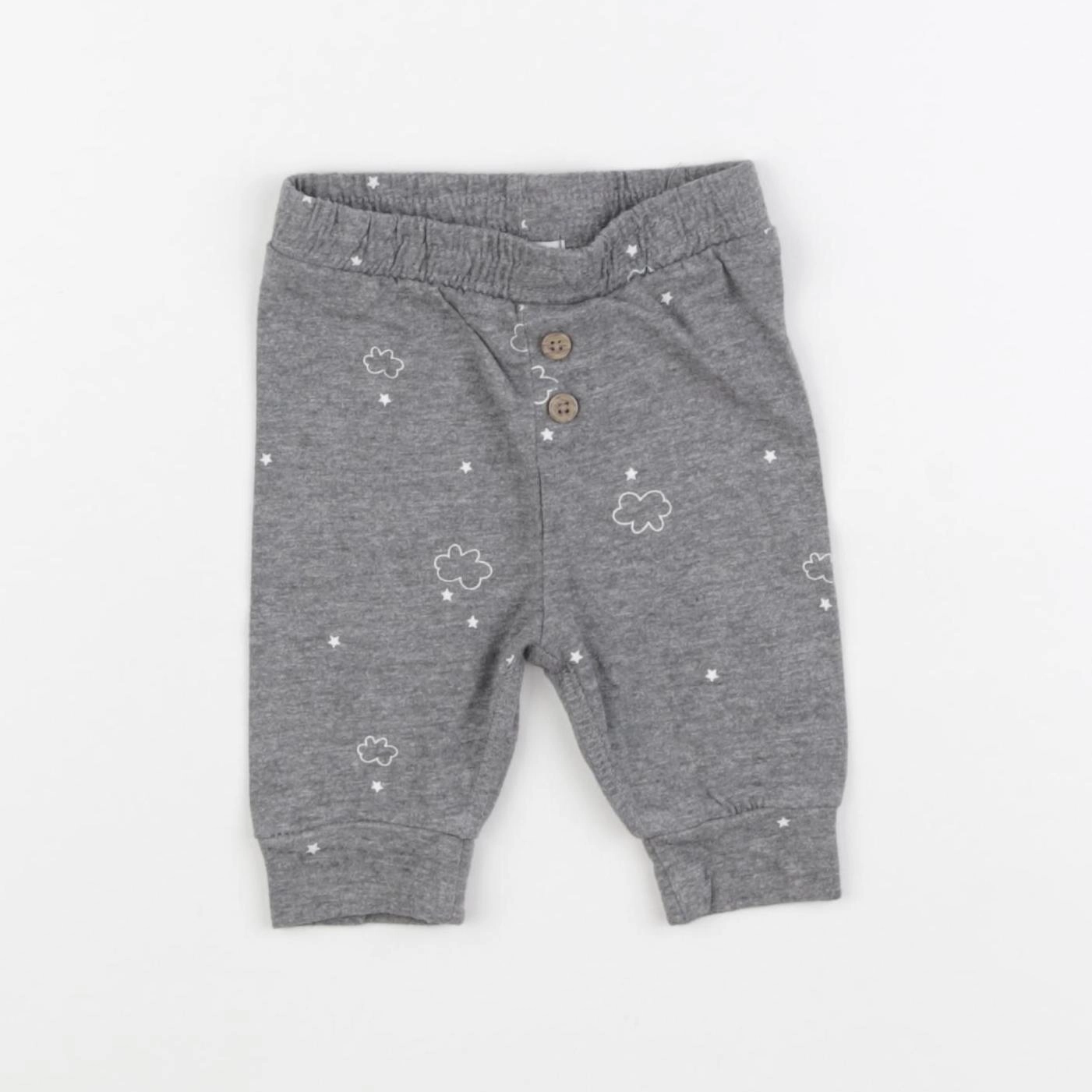 La Redoute - pantalon gris - 1 mois