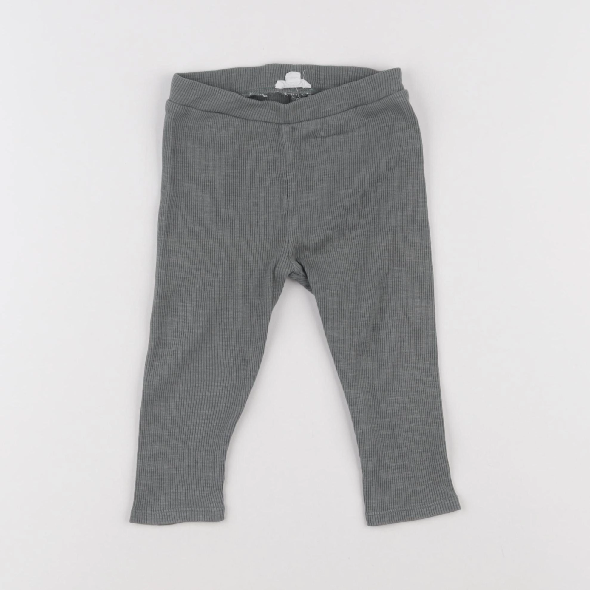 Vertbaudet - legging vert - 18 mois