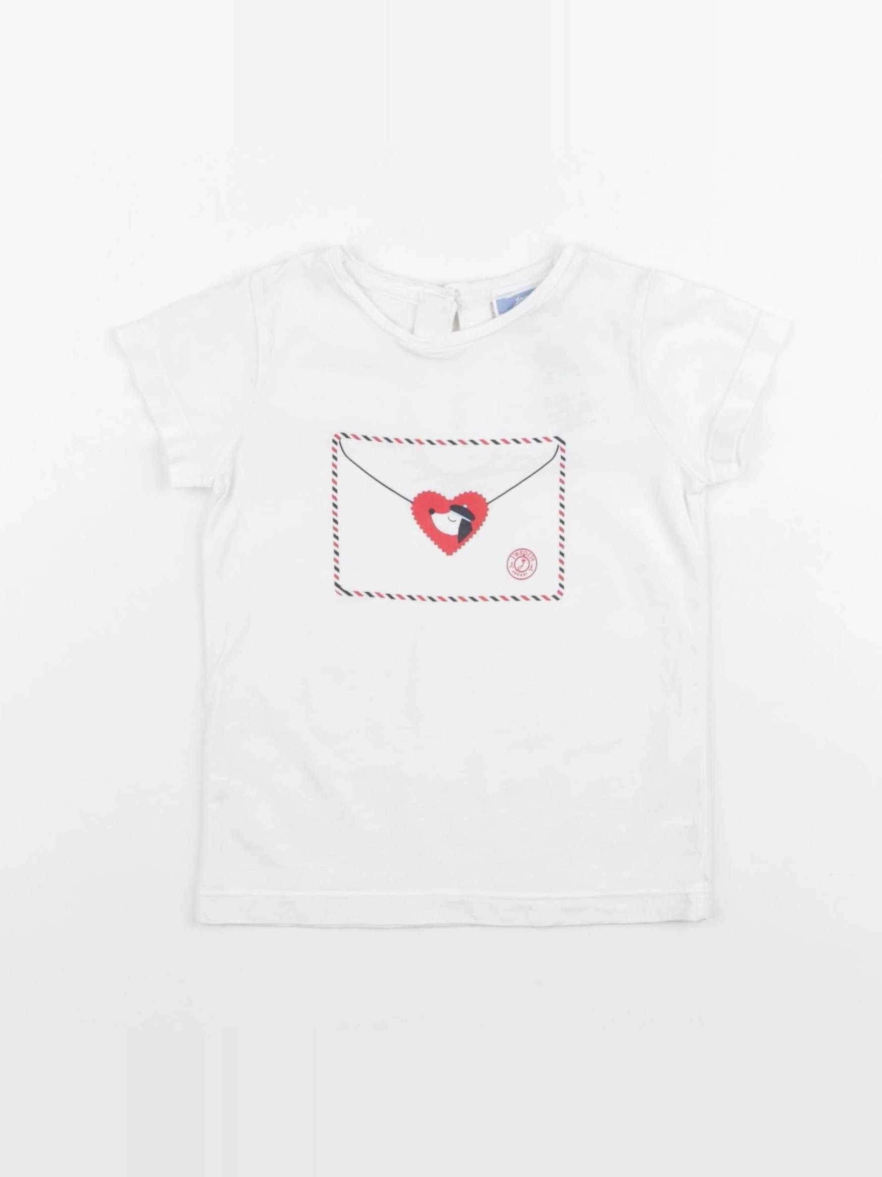 Jacadi - tee-shirt blanc - 3 ans