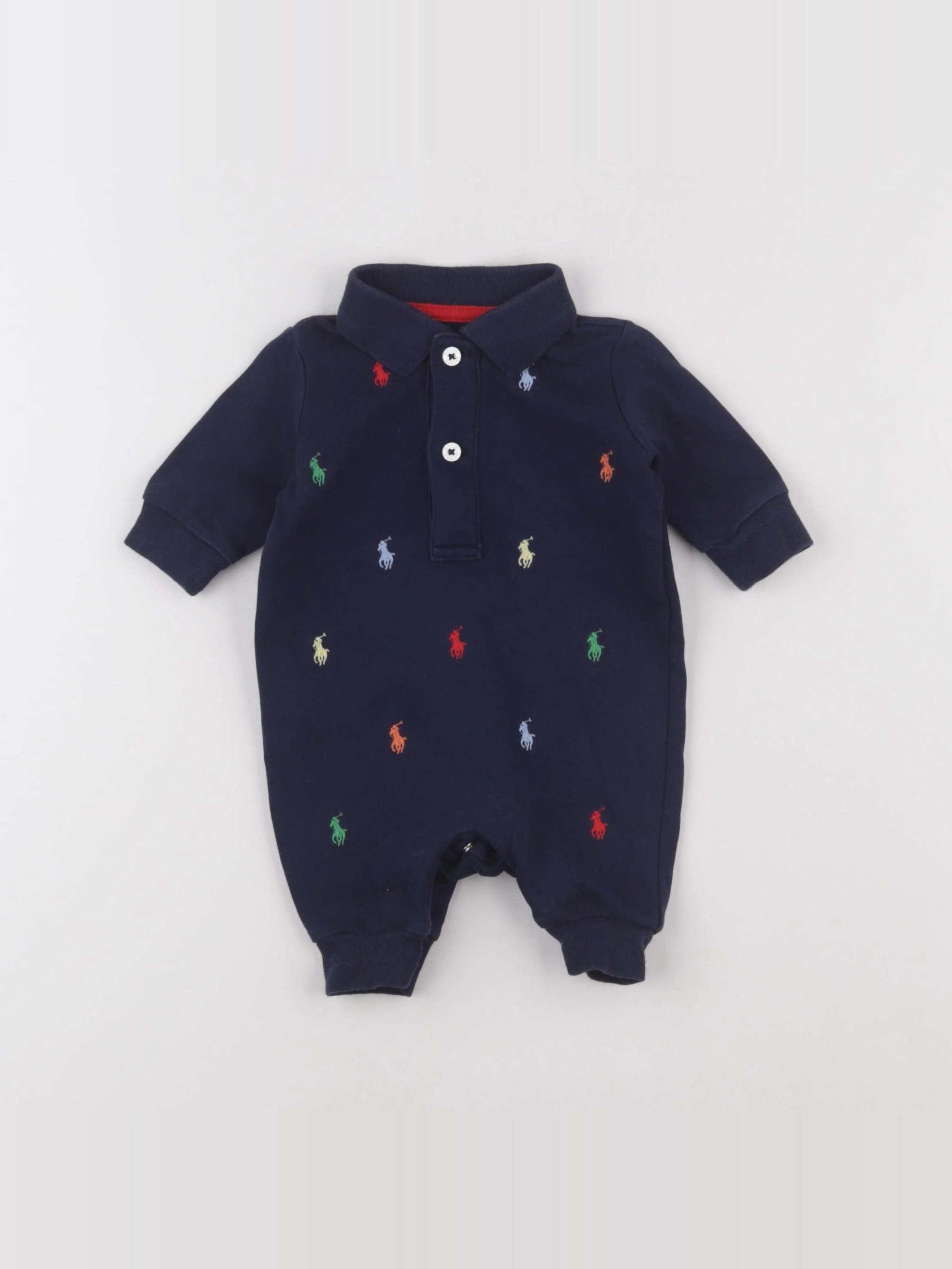 Ralph Lauren - combinaison bleu - 0 mois