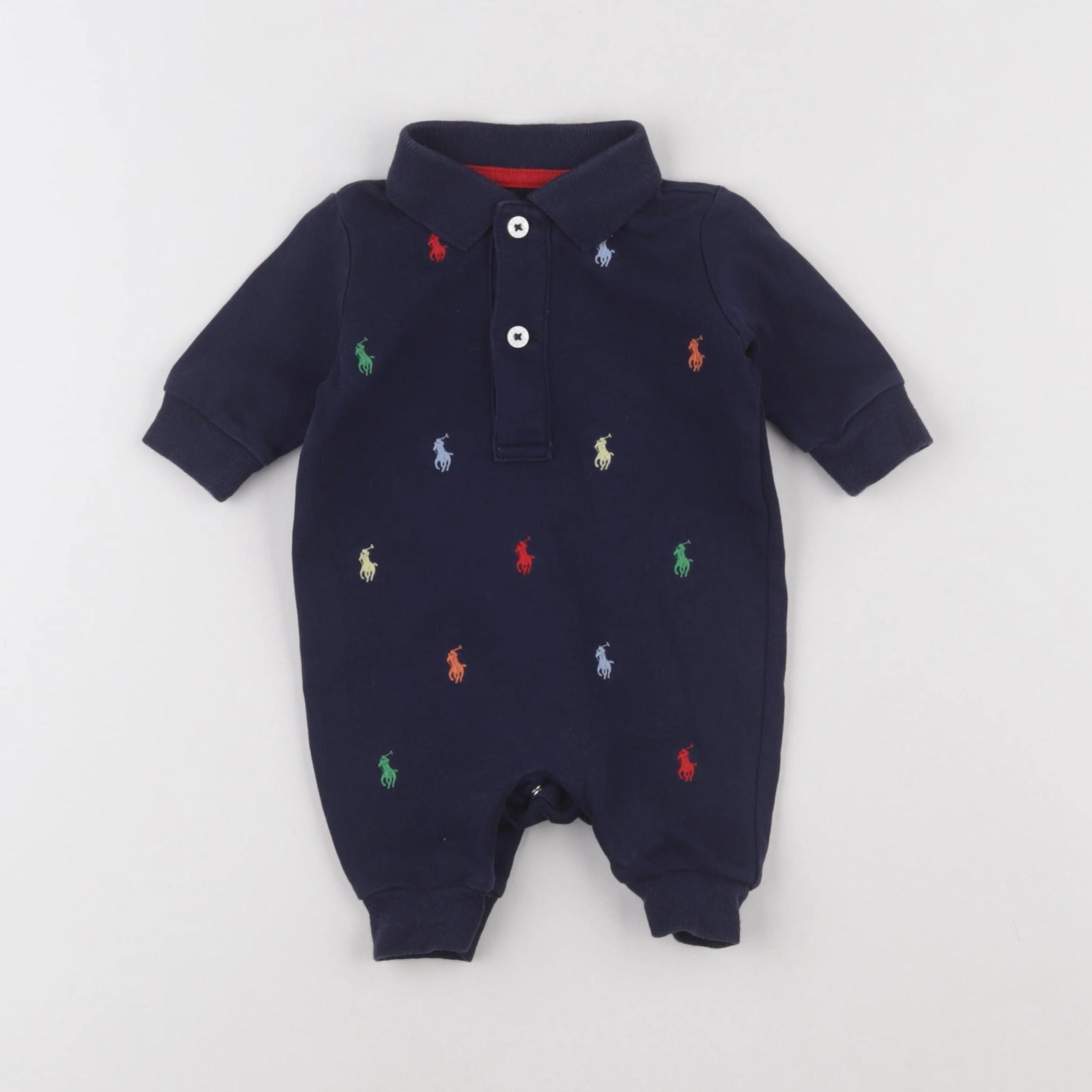 Ralph Lauren - combinaison bleu - 0 mois
