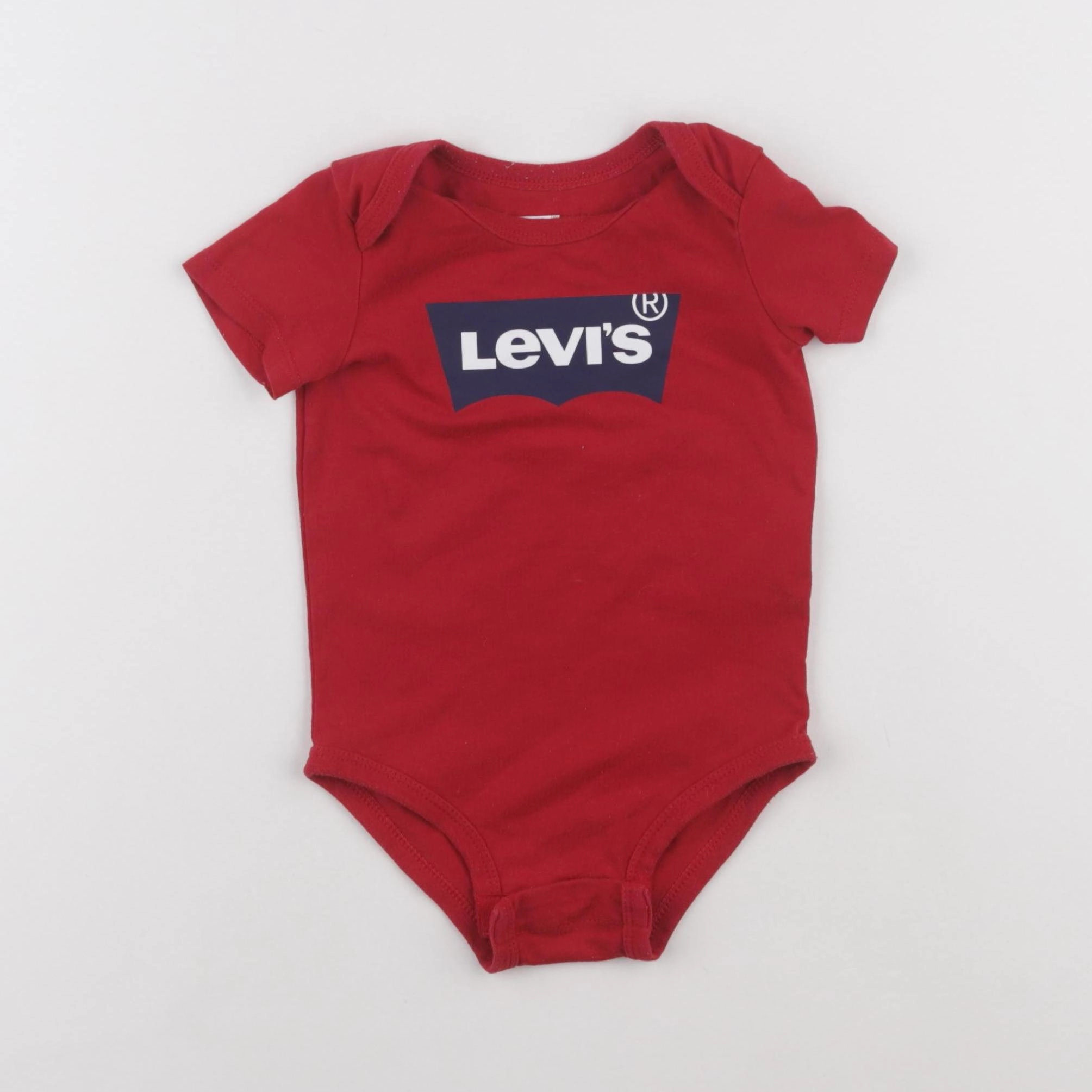 Levi's - body rouge - 6/12 mois